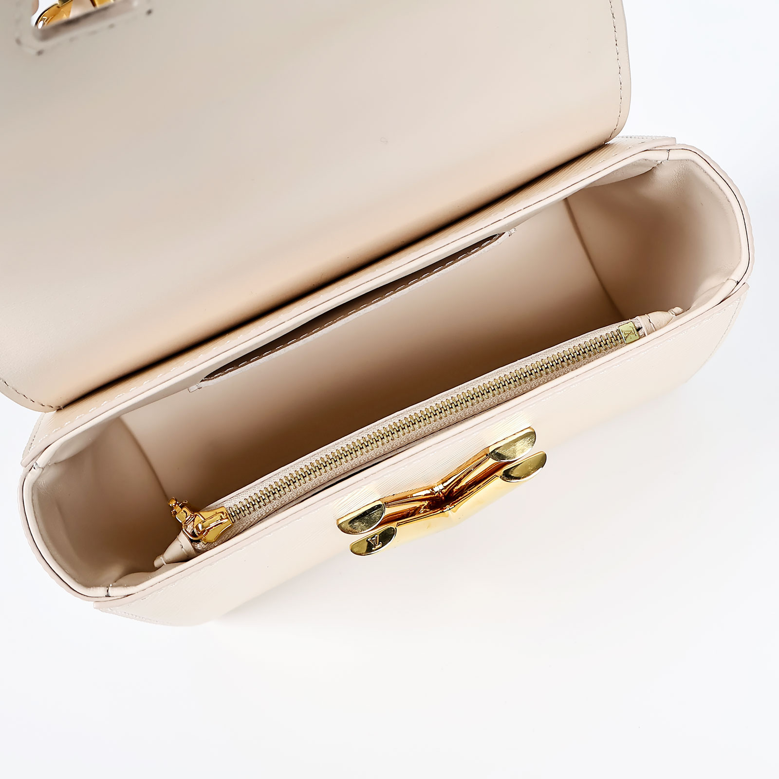 路易威登 LOUIS VUITTON Twist PM Epi粒面皮革 單肩包 M22373 晶片款 米白Twist PM 原廠盒子/防塵袋/鏡子