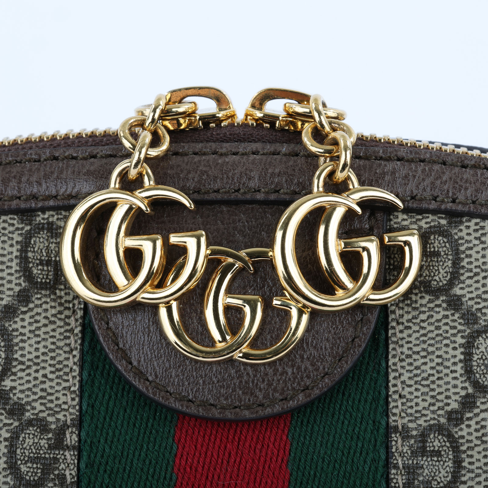 古馳 GUCCI Ophidia GG 小型 斜背 肩背包 499621 棕Ophidia 貝殼包 防塵袋