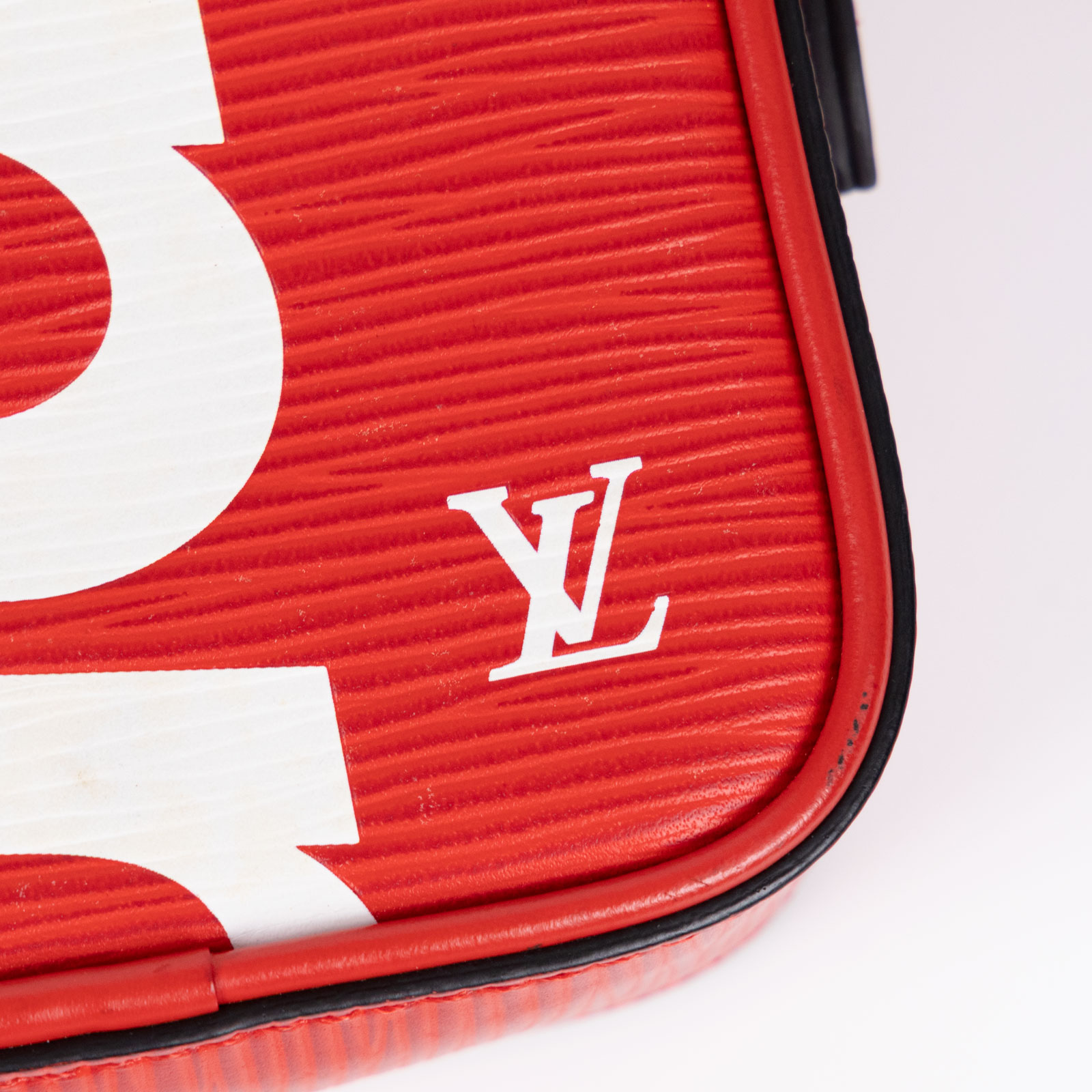 路易威登 LOUIS VUITTON Danube PPM Supreme聯名 單肩包 M53434 ☆紅EPI LVx Suprem肩背包 無附屬品