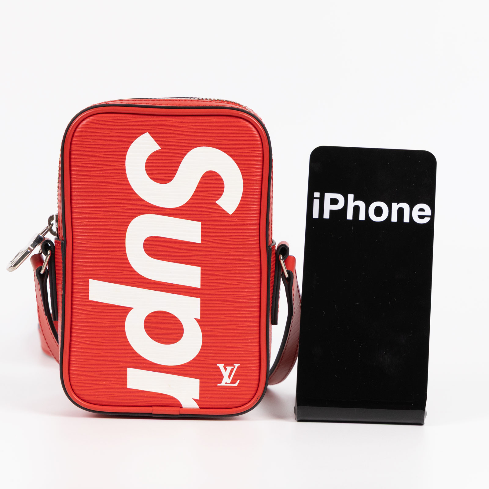 路易威登 LOUIS VUITTON Danube PPM Supreme聯名 單肩包 M53434 ☆紅EPI LVx Suprem肩背包 無附屬品