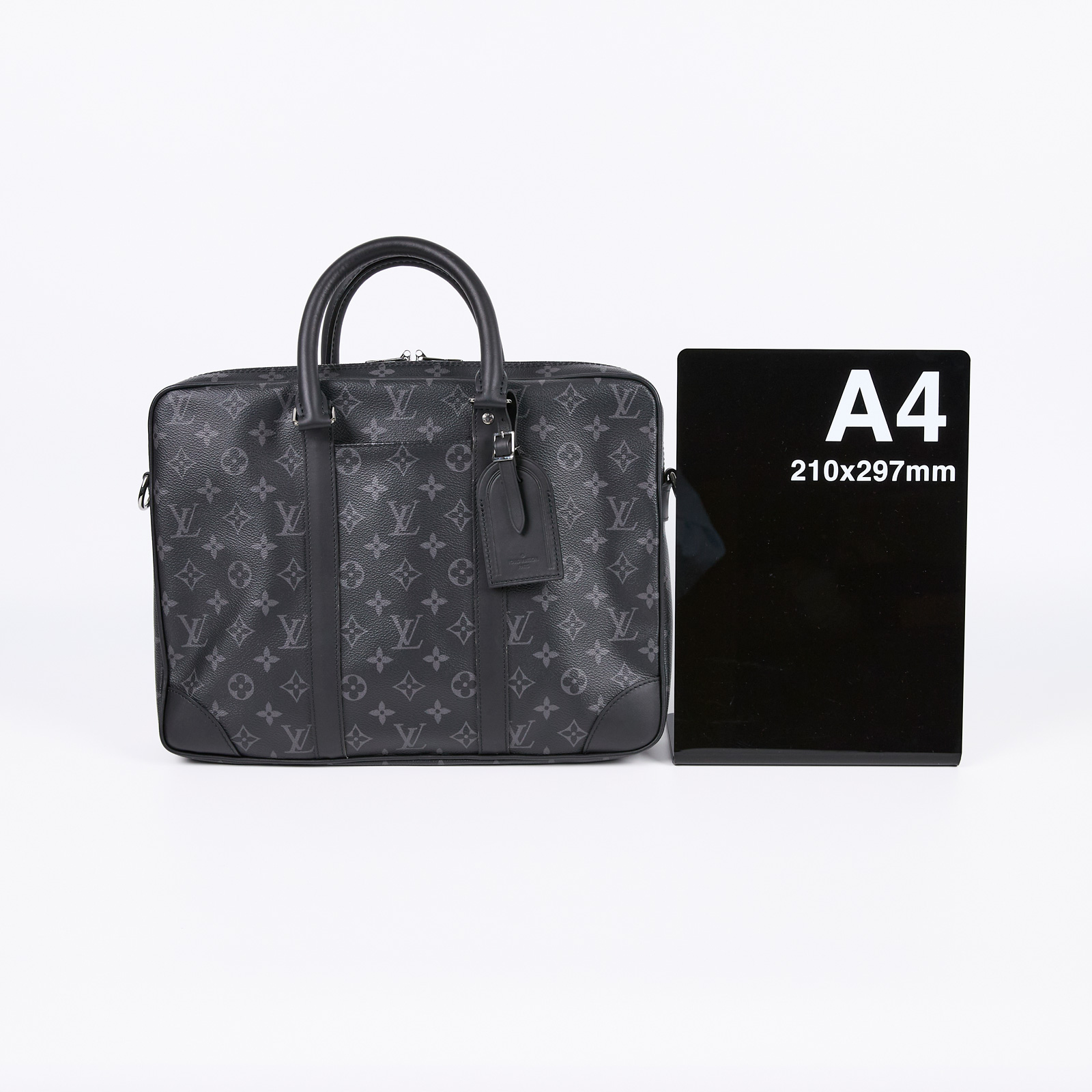 路易威登 LOUIS VUITTON Porte Documents Voyage PM 公事包 M46457 晶片款  原廠盒子/防塵袋/鎖組/購買證明