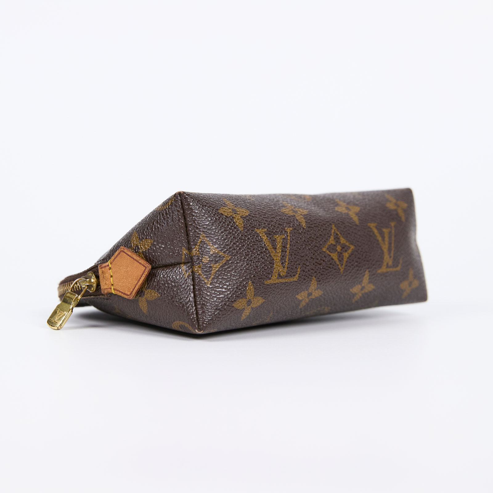 路易威登 LOUIS VUITTON 化妝包 PM 經典帆布 M47515 原花貝殼化妝包 防塵袋