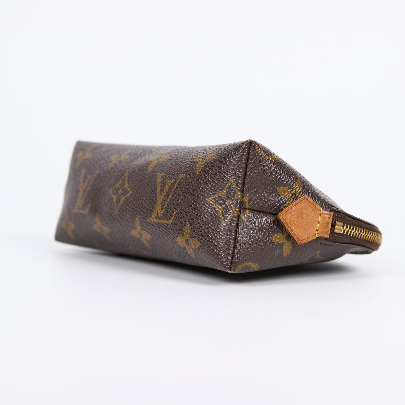 路易威登 LOUIS VUITTON 化妝包 PM 經典帆布 M47515 原花貝殼化妝包 防塵袋