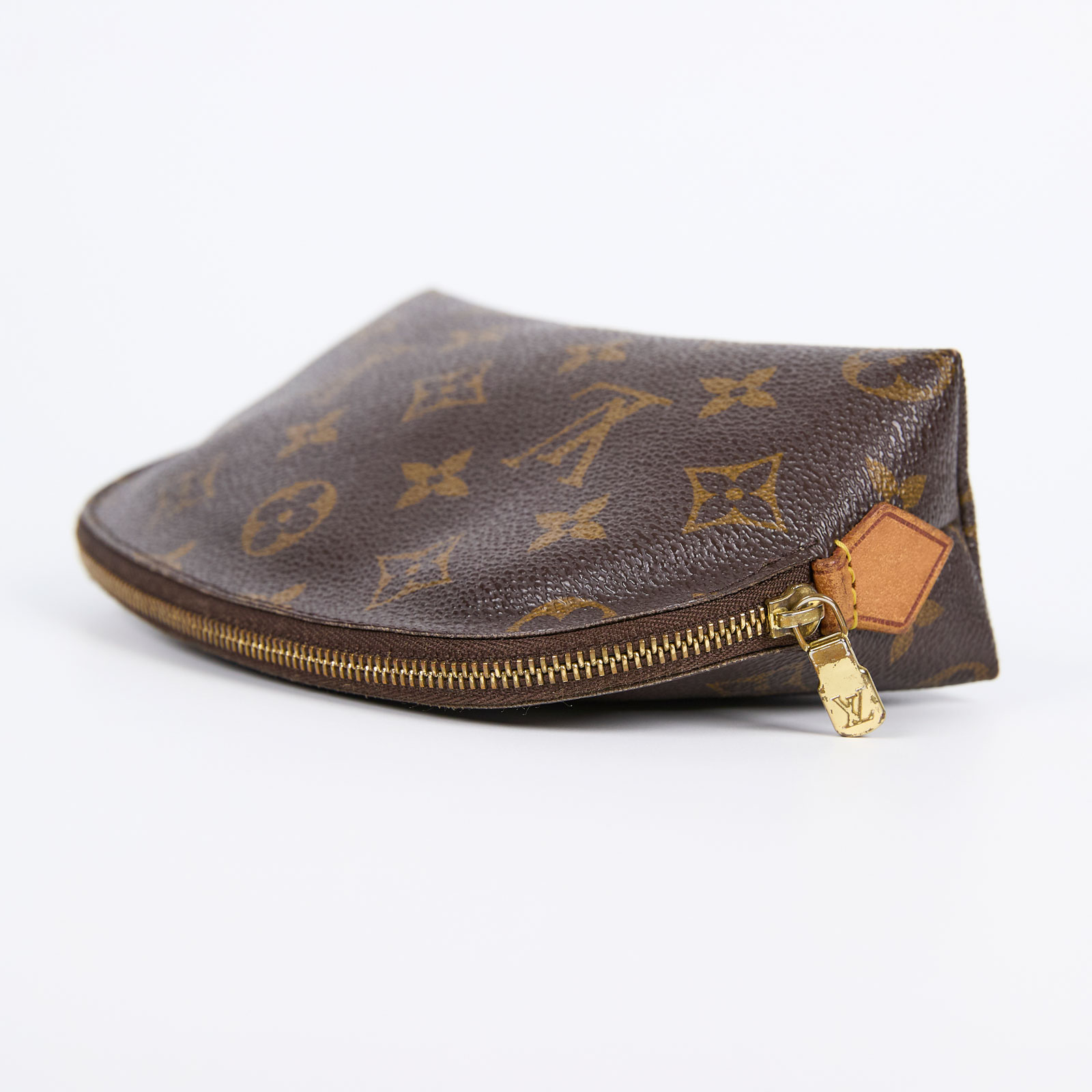 路易威登 LOUIS VUITTON 化妝包 PM 經典帆布 M47515 原花貝殼化妝包 防塵袋