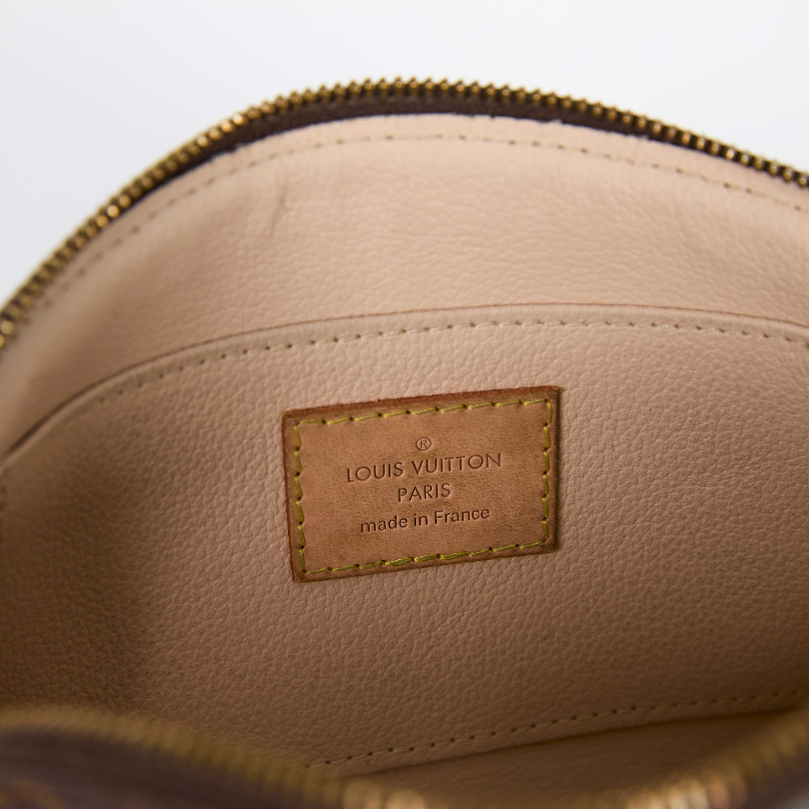 路易威登 LOUIS VUITTON 化妝包 PM 經典帆布 M47515 原花貝殼化妝包 防塵袋