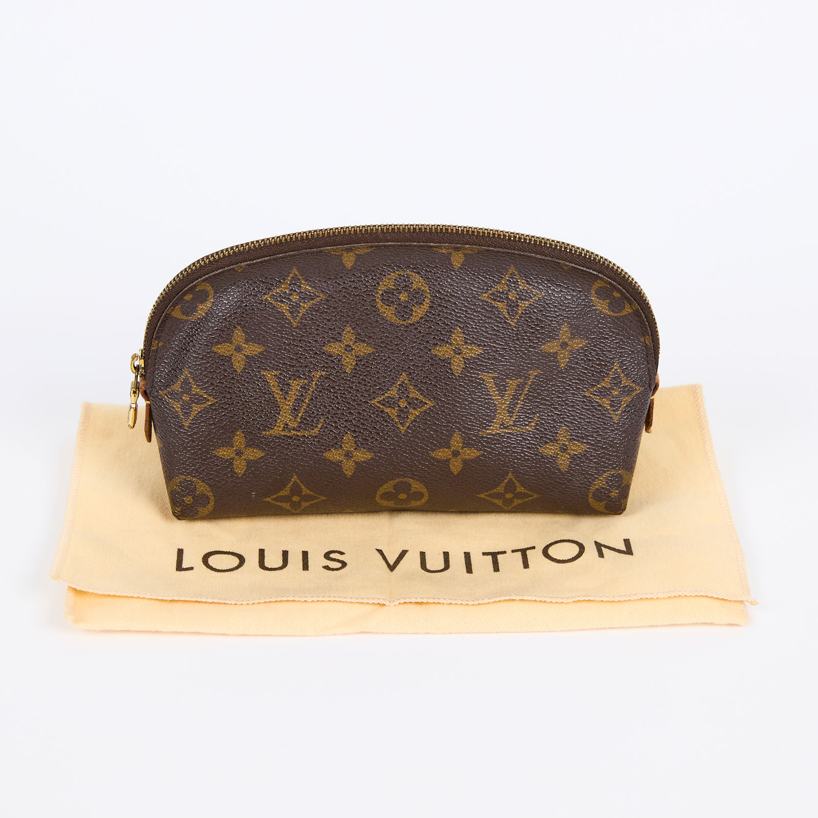 路易威登 LOUIS VUITTON 化妝包 PM 經典帆布 M47515 原花貝殼化妝包 防塵袋