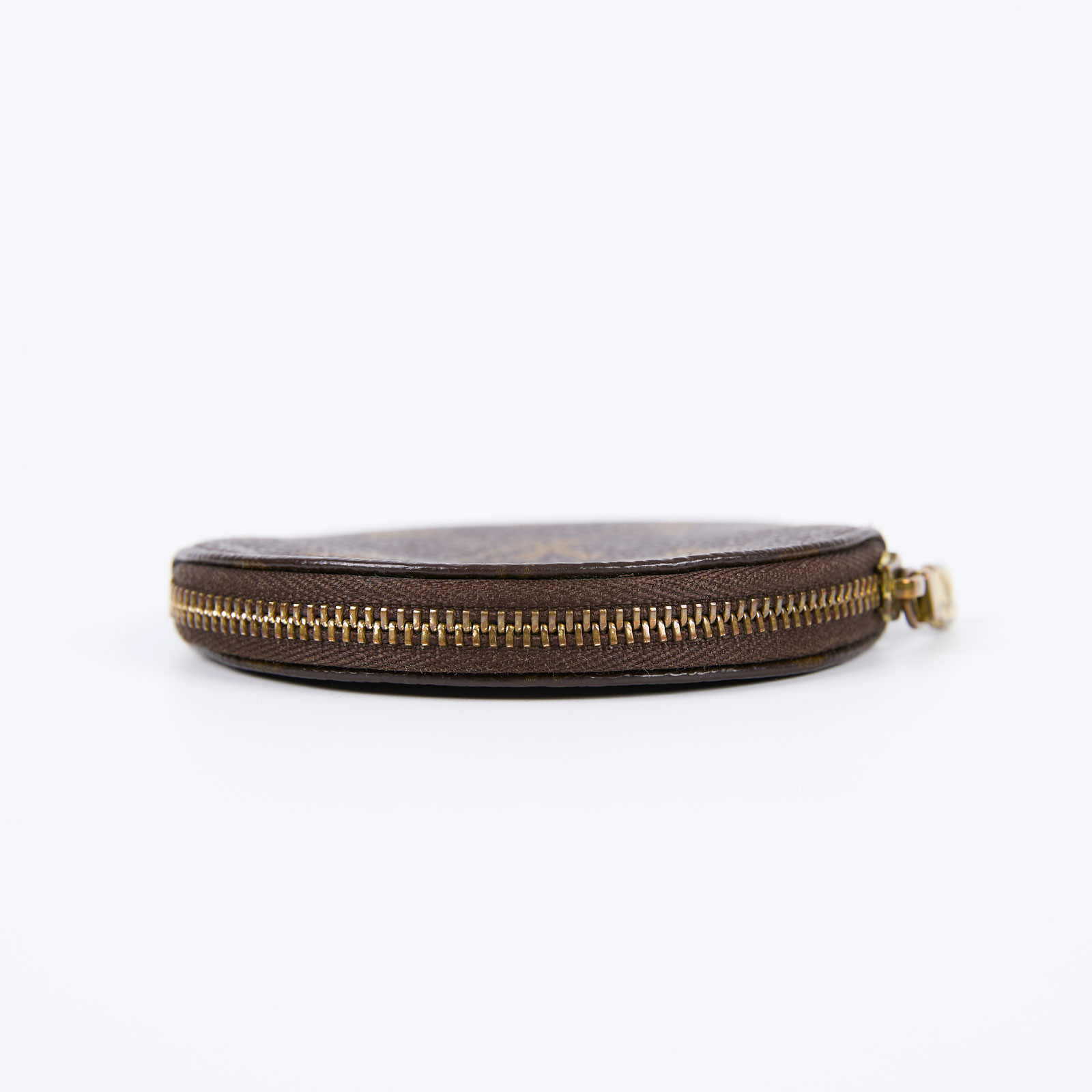 路易威登 LOUIS VUITTON 圓形零錢包 經典帆布 M61926 原花圓形零錢包 防塵袋