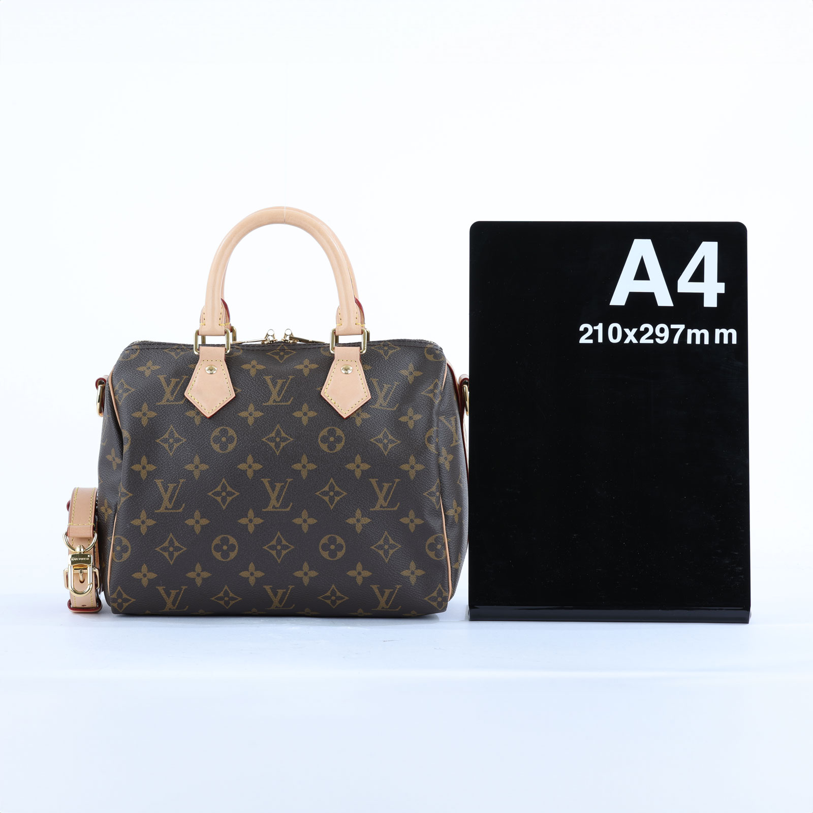 路易威登 LOUIS VUITTON Speedy Bandoulière 25  波士頓包 手提包 經典帆布 M46977 晶片款  原廠盒子/防塵袋/鎖組