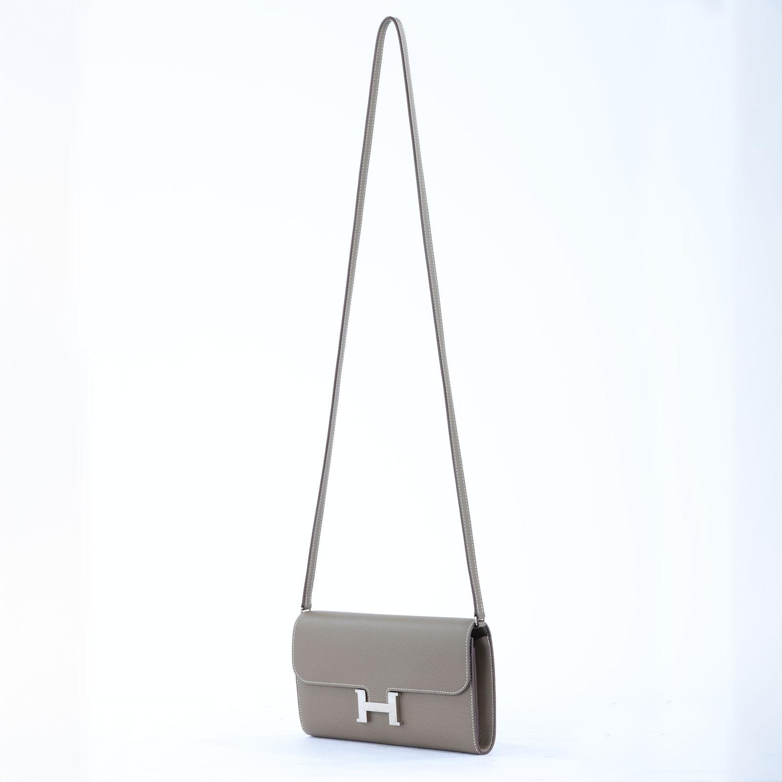 愛馬仕 Hermès Constance to go 康康包 長夾  CNTG Z刻 大象灰CONSTANCE TO GO 防塵袋