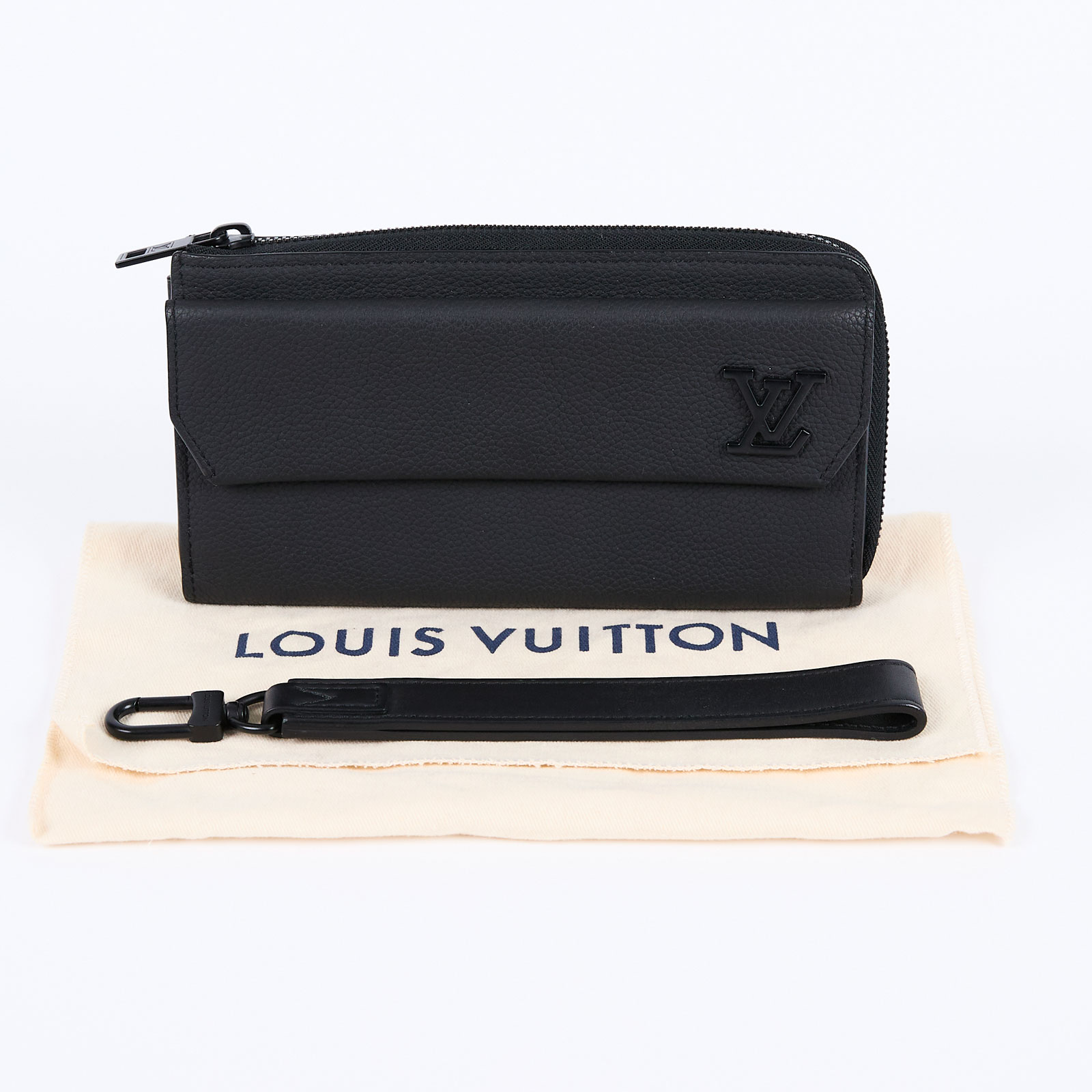路易威登 LOUIS VUITTON 手拿包 長型 錢包 M69831 晶片款 NEW AEROGRAM拉鍊錢包 防塵袋