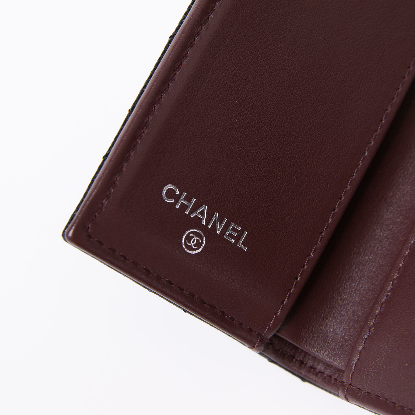香奈兒 CHANEL 荔枝皮 短夾 晶片款 皮夾 錢包 小皮件 AP0230 黑荔枝短夾 原廠盒子/防塵袋/購買證明