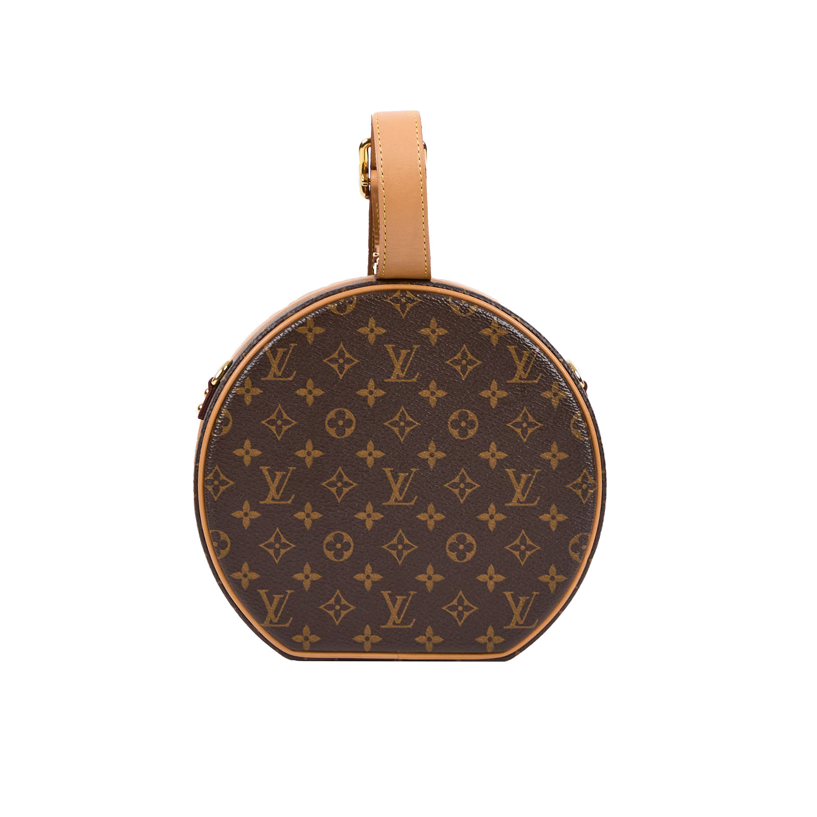路易威登 LOUIS VUITTON Petite Boite Chapeau 帆布 手提 斜背包 M43514 晶片款  背帶