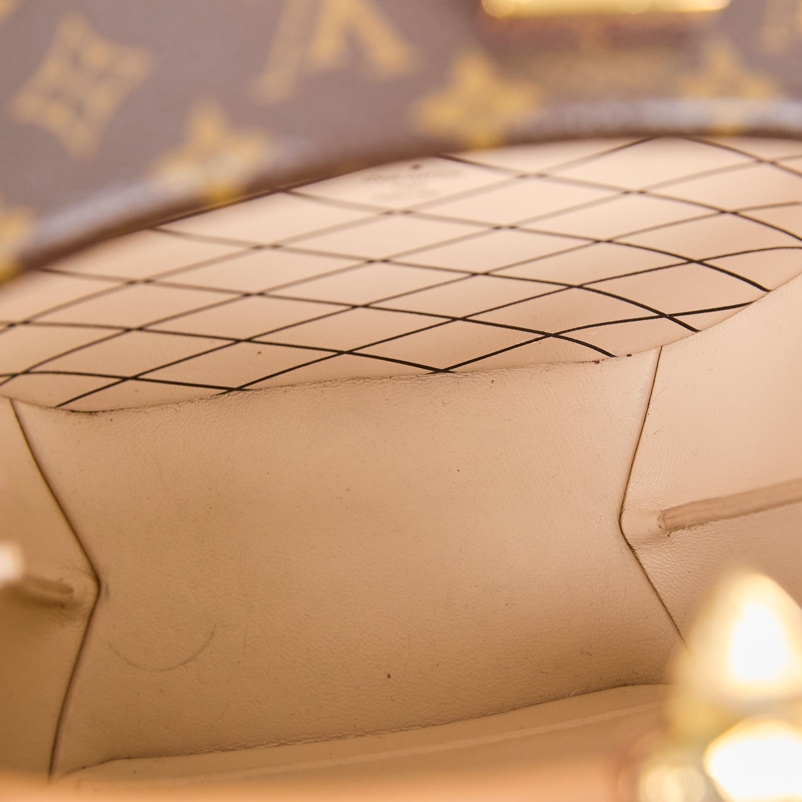 路易威登 LOUIS VUITTON Petite Boite Chapeau 帆布 手提 斜背包 M43514 晶片款  背帶