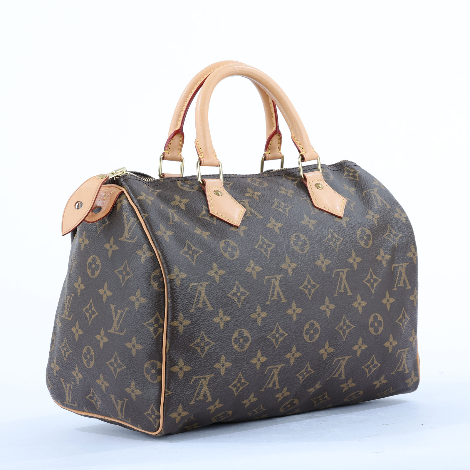 路易威登 LOUIS VUITTON Speedy 30 舊款 手提波士頓包 經典帆布 M41526 原花SPEEDY 30 防塵袋/鎖組