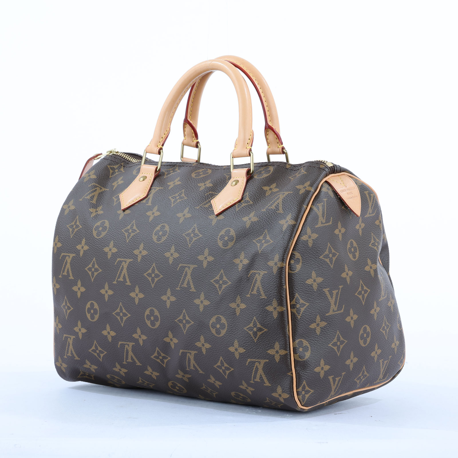 路易威登 LOUIS VUITTON Speedy 30 舊款 手提波士頓包 經典帆布 M41526 原花SPEEDY 30 防塵袋/鎖組