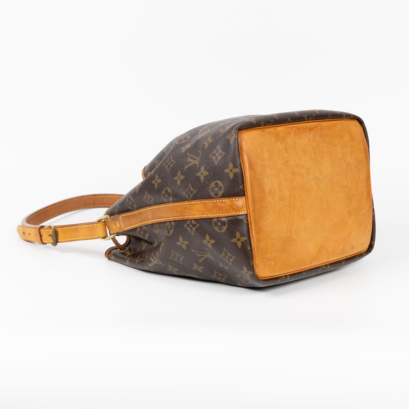 路易威登 LOUIS VUITTON Petit Noé 原花 束口水桶包 M40818 原花PETIT NOE 防塵袋