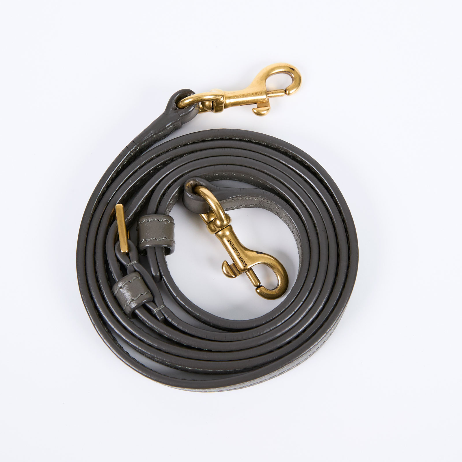 聖羅蘭 YSL SAINT LAURENT Loulou 絎縫 皮革 TOY 手袋 678401DV706 灰綠LOU LOU TOY 防塵袋