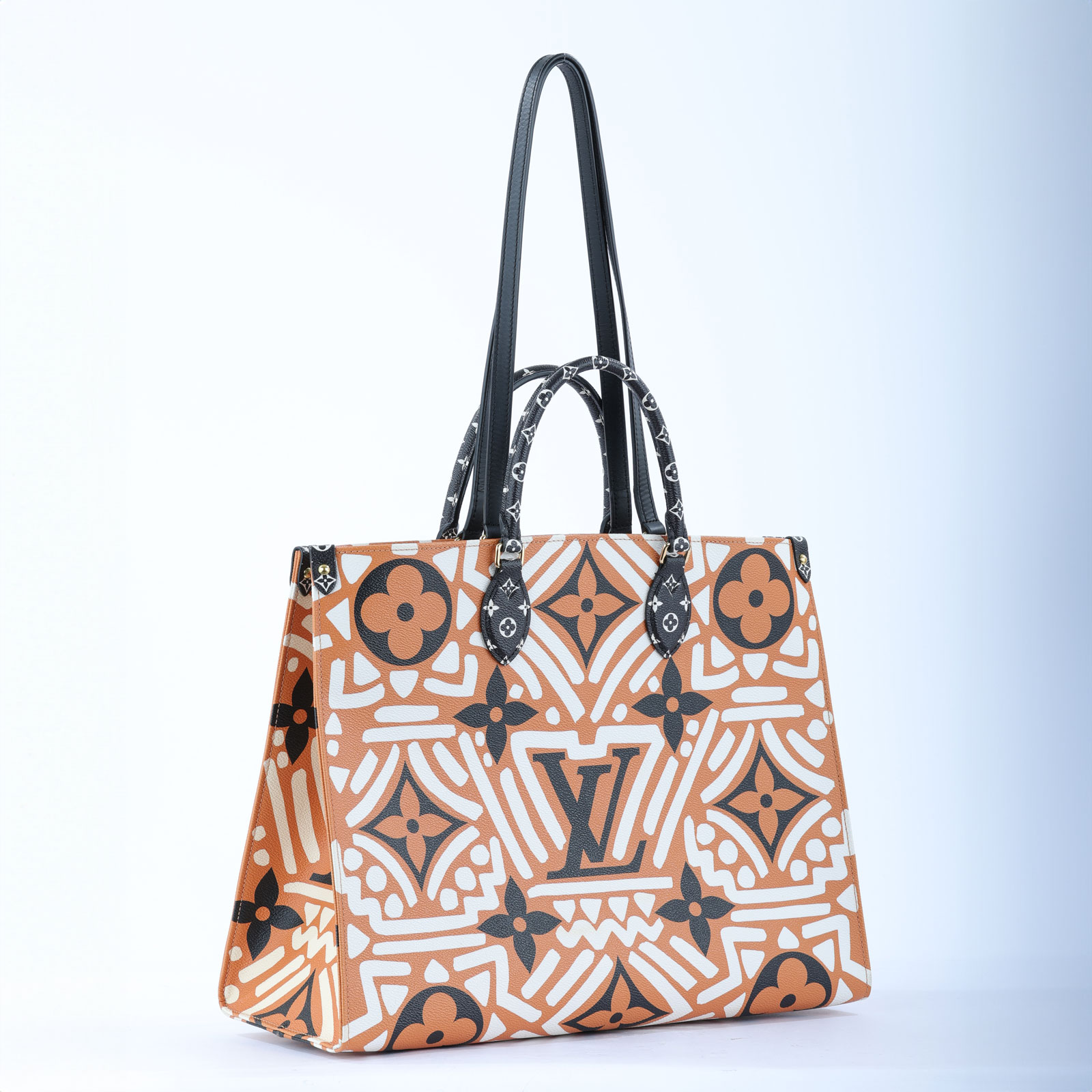 路易威登 LOUIS VUITTON Onthego GM 壓花皮革 手提肩背 托特包 M45359 晶片款  原廠盒子/防塵袋/購買證明