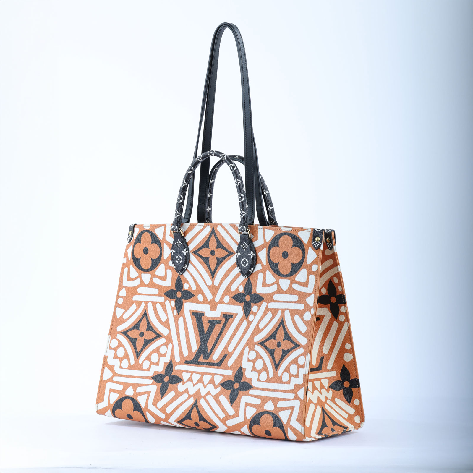 路易威登 LOUIS VUITTON Onthego GM 壓花皮革 手提肩背 托特包 M45359 晶片款  原廠盒子/防塵袋/購買證明