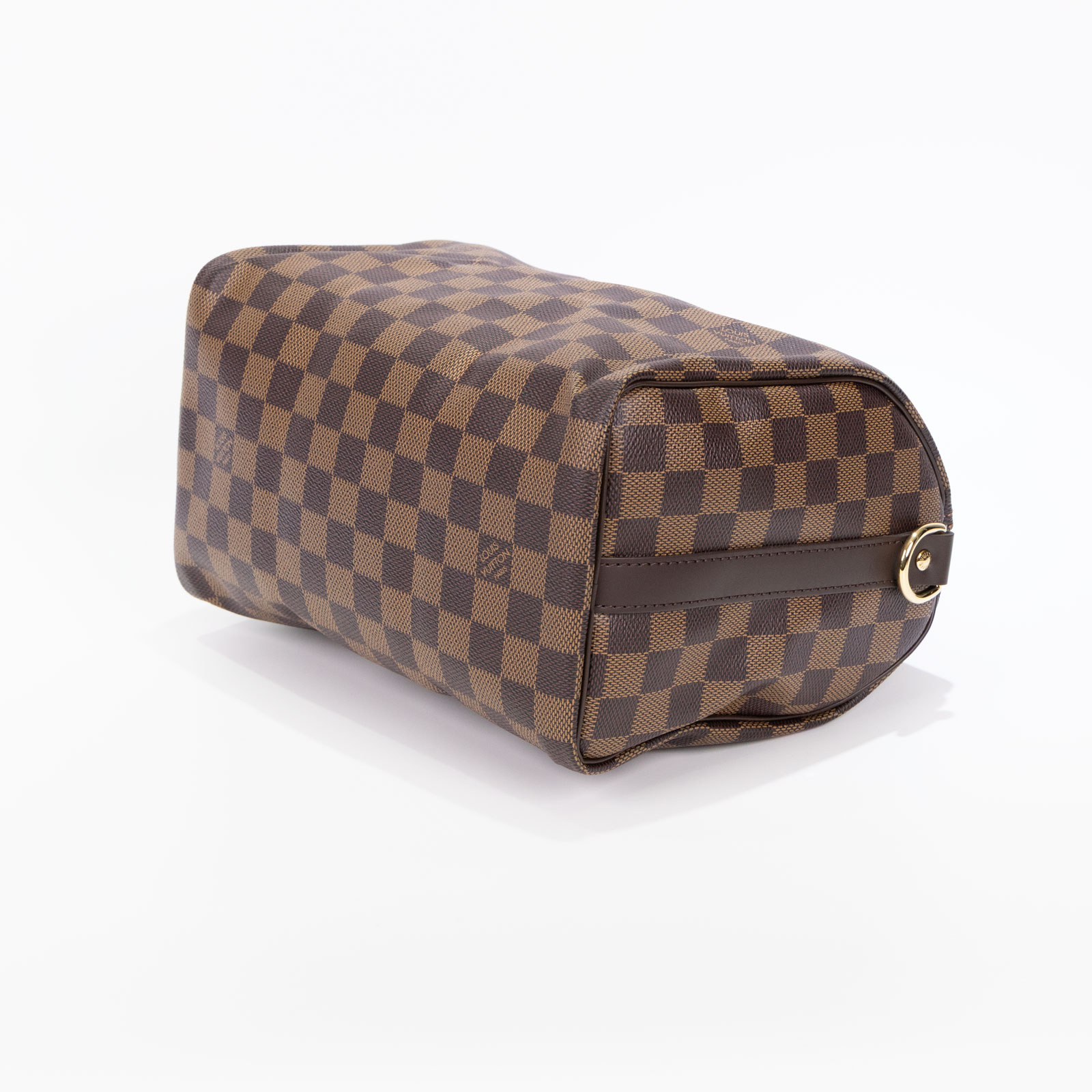 路易威登 LOUIS VUITTON Speedy Bandoulière  25 棕棋盤 手提 斜背 波士頓包 N41368 晶片款  原廠盒子/防塵袋/背帶/鎖組
