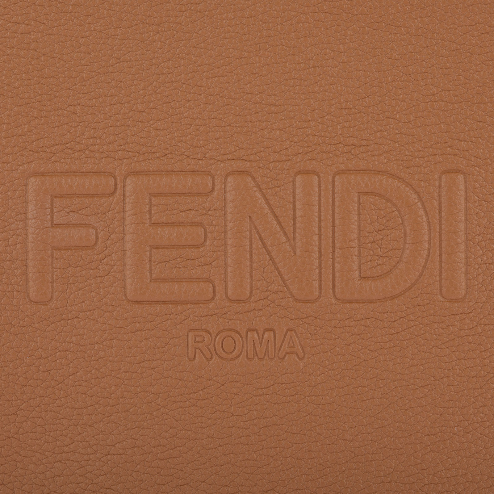 芬迪 FENDI Go To 迷你手提包 7VA584AMAC 焦糖琴譜包 防塵袋