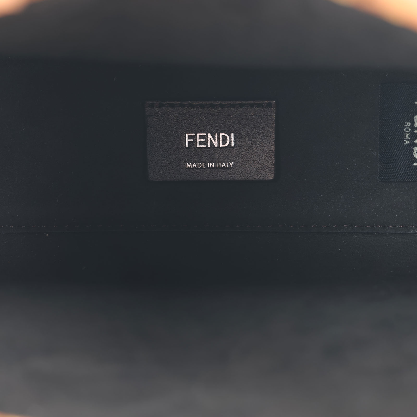 芬迪 FENDI Go To 迷你手提包 7VA584AMAC 焦糖琴譜包 防塵袋