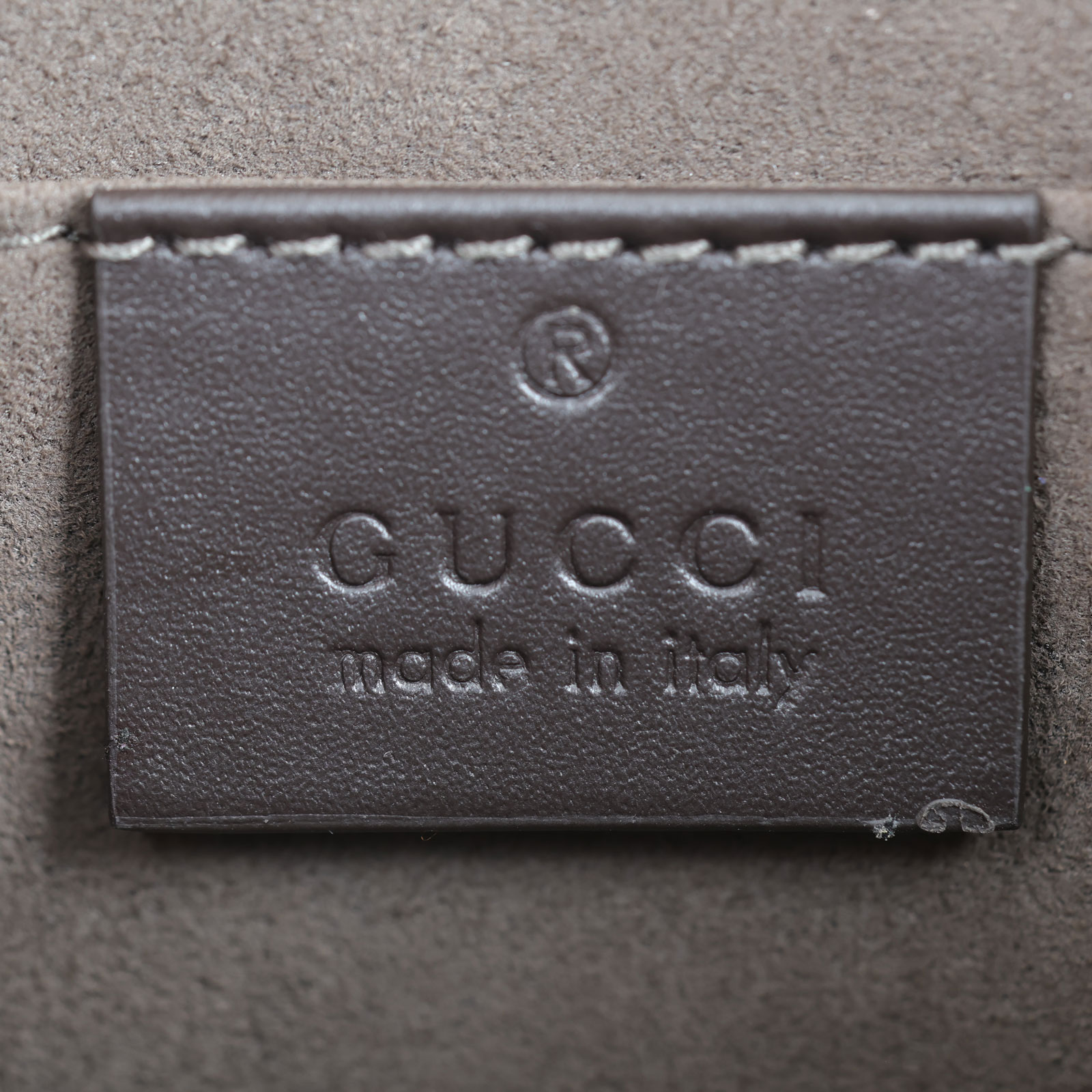 古馳 GUCCI GG 手拿包 475316 棕GG手拿包 防塵袋