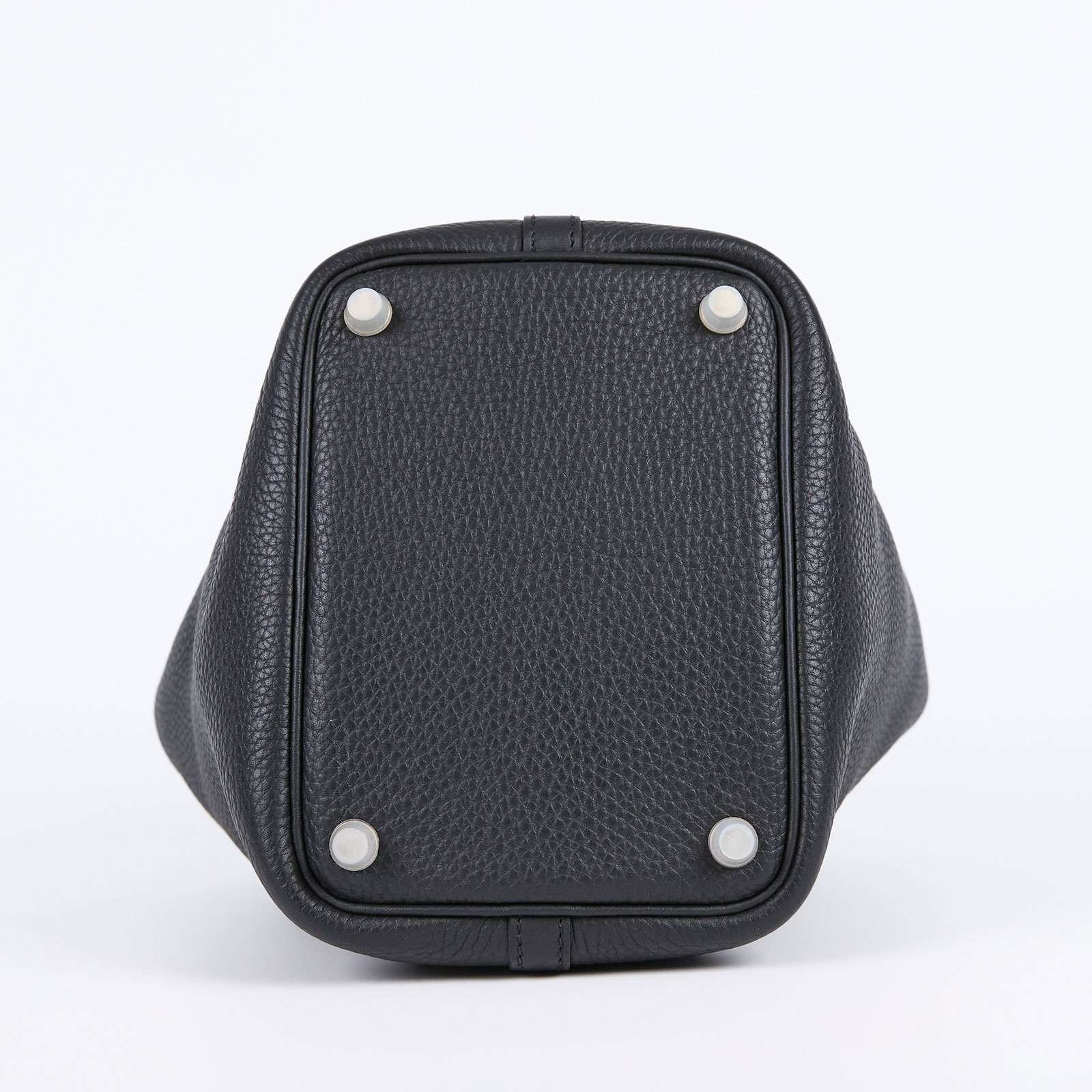 愛馬仕 Hermès Picotin Lock 18 菜籃子包 PT18 W刻 黑金PICOTIN18 原廠盒子/防塵袋/購買證明/鎖組