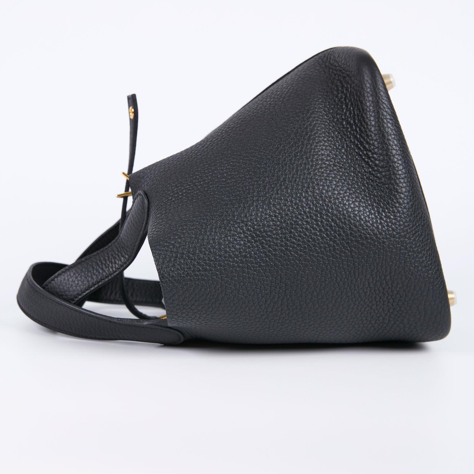 愛馬仕 Hermès Picotin Lock 18 菜籃子包 PT18 W刻 黑金PICOTIN18 原廠盒子/防塵袋/購買證明/鎖組