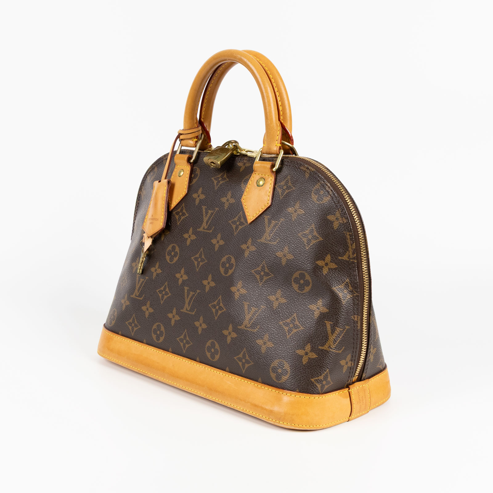 路易威登 LOUIS VUITTON Alma PM 經典老花 斜背 貝殼包  M53151 原花Alma PM 無附屬品