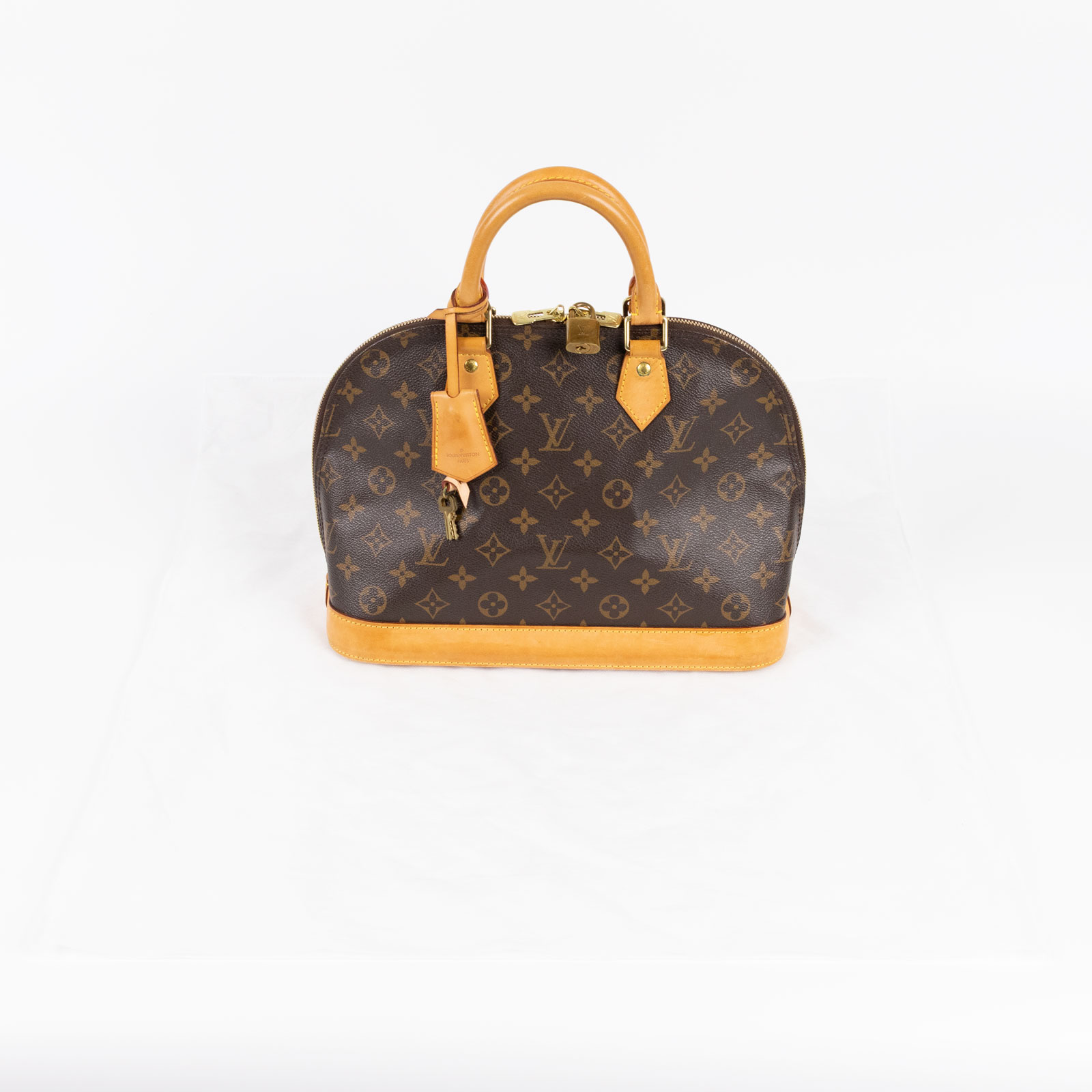 路易威登 LOUIS VUITTON Alma PM 經典老花 斜背 貝殼包  M53151 原花Alma PM 無附屬品