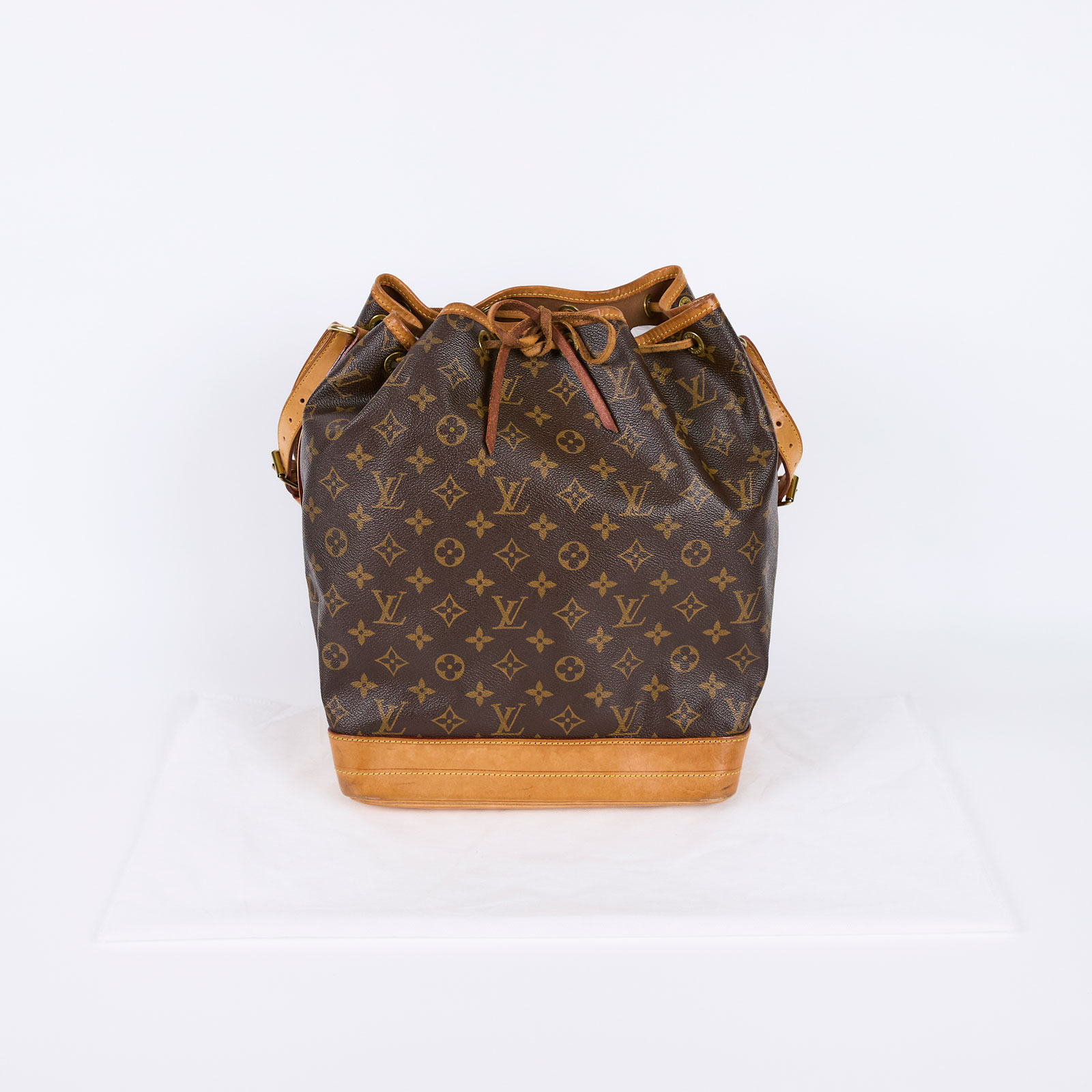 路易威登 LOUIS VUITTON Noé 原花 束口水桶包 M42224 原花水桶包NOE 無附屬品