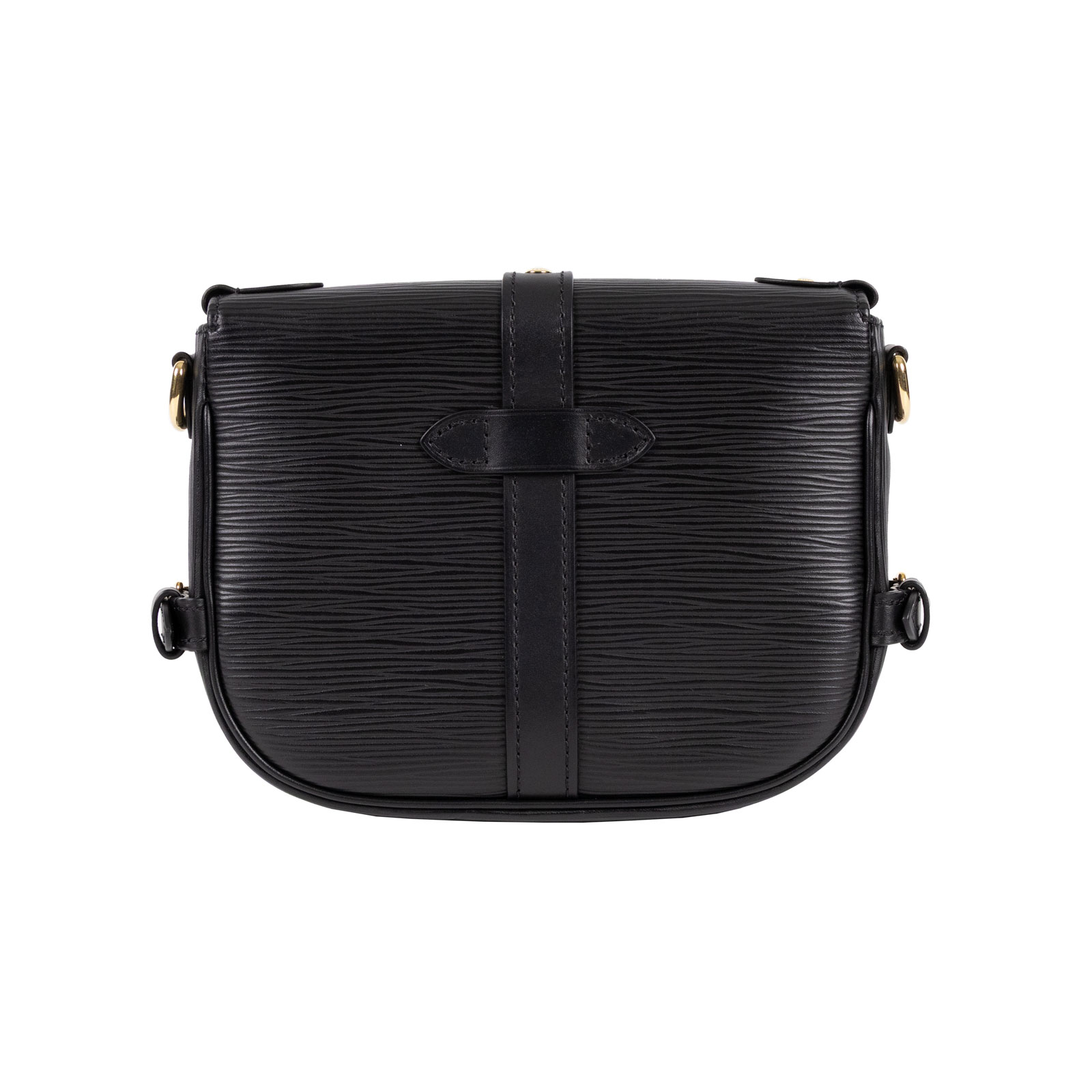 路易威登 LOUIS VUITTON Saumur BB  黑色 Epi紋理牛皮 手提 馬鞍斜背包 M23469 晶片款 黑EPI SAUMUR BB 無附屬品
