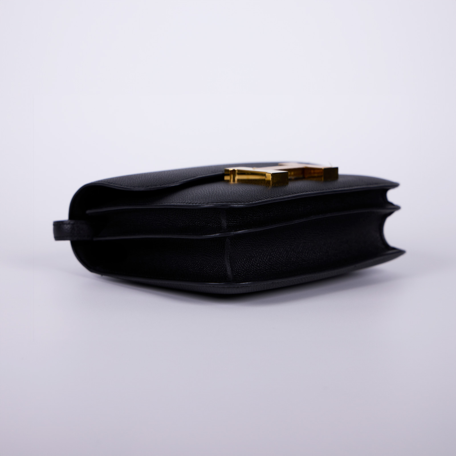 愛馬仕 Hermès Constance Bag 康康包 MIni 18 CN18 Y刻 黑金CONSTANCE MINI 防塵袋