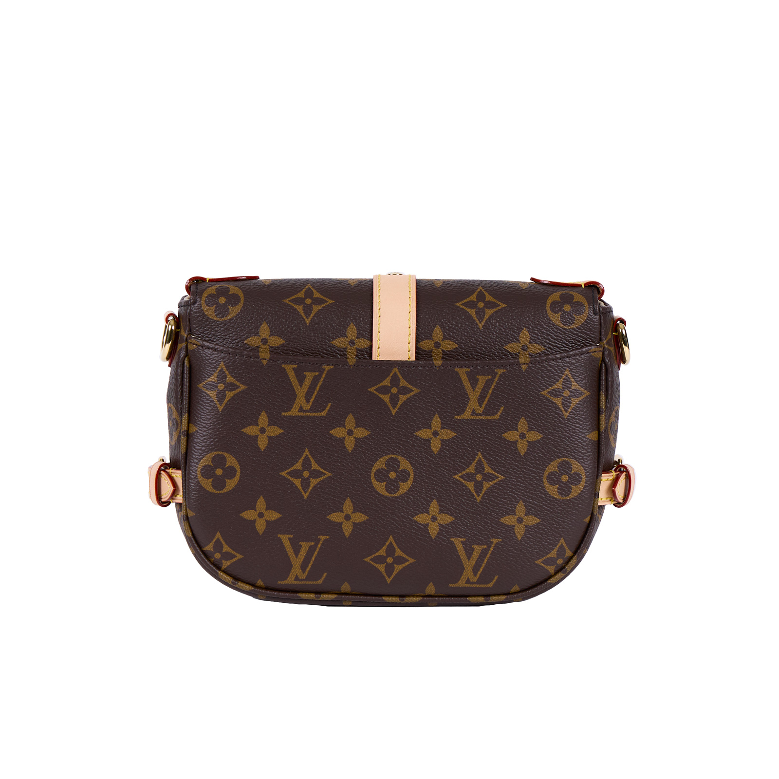 路易威登 LOUIS VUITTON Saumur BB  手提 馬鞍斜背包 M46740 晶片款 棕原花Saumur BB 防塵袋/購買證明/背帶