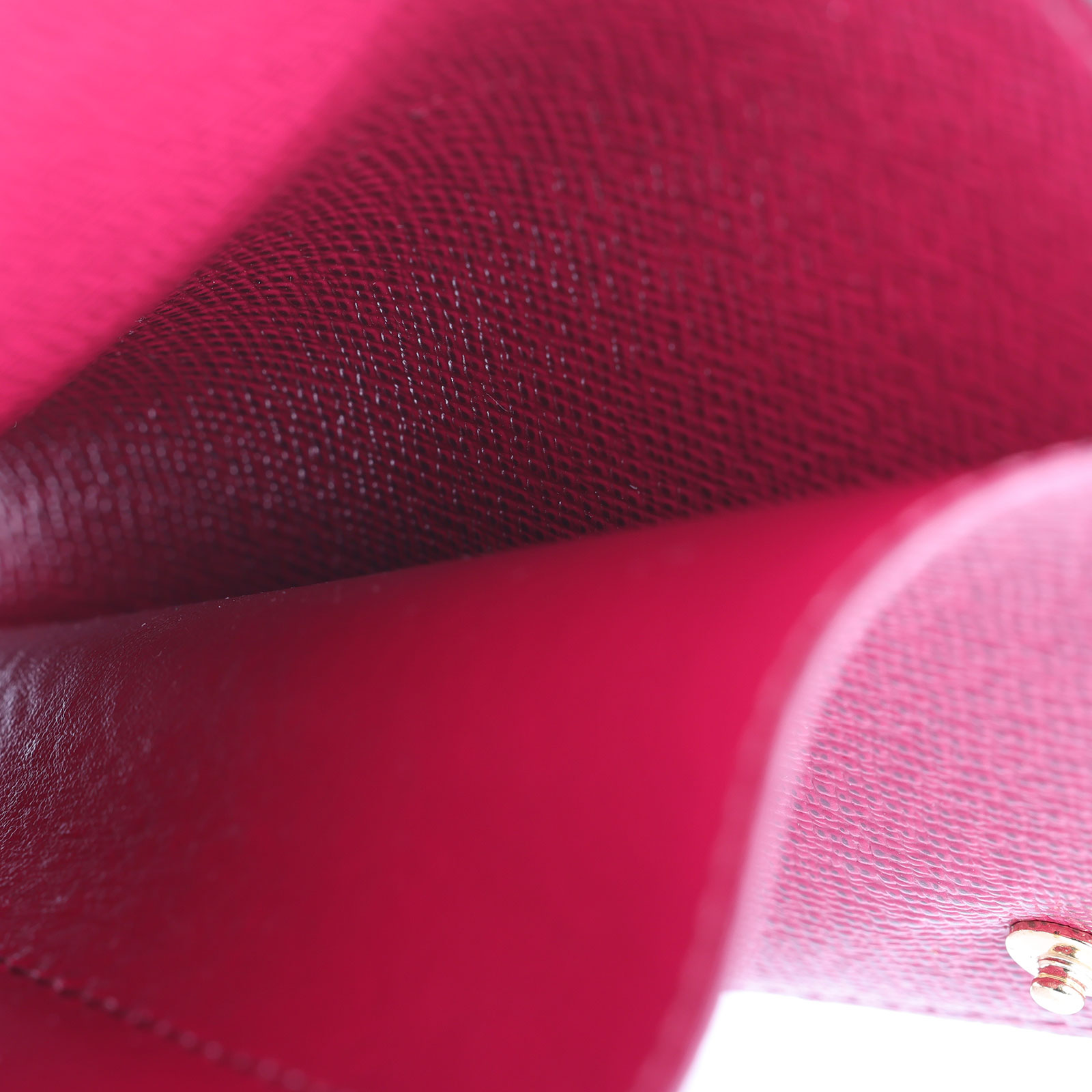 路易威登 LOUIS VUITTON Victorine 錢包 塗層帆布 紫紅色 M41938 晶片款 原花紫紅VICTORINE三折短夾 原廠盒子/防塵袋