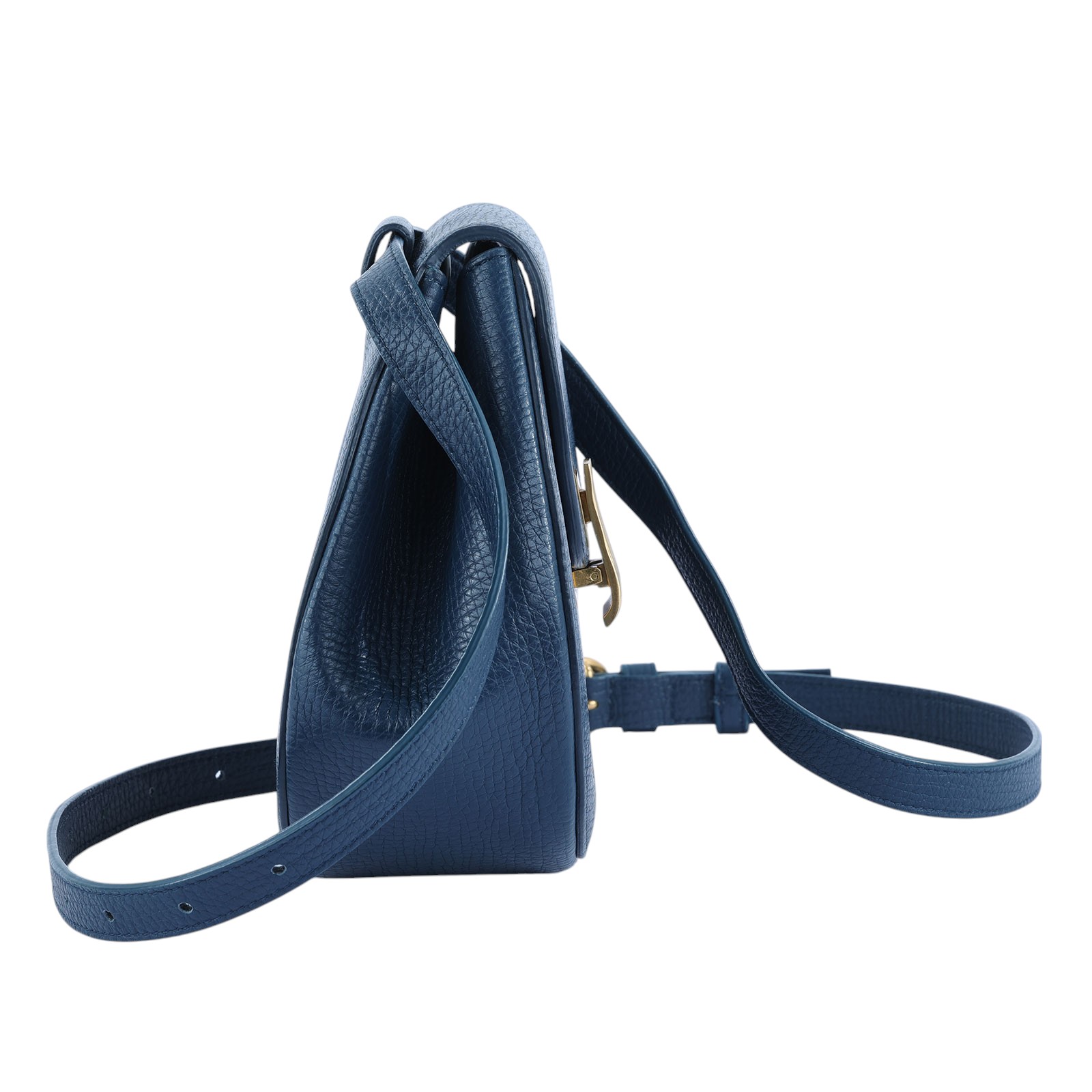 寶緹嘉 BOTTEGA VENETA Belt Bag 腰包 576643 藍綠小豬包 防塵袋