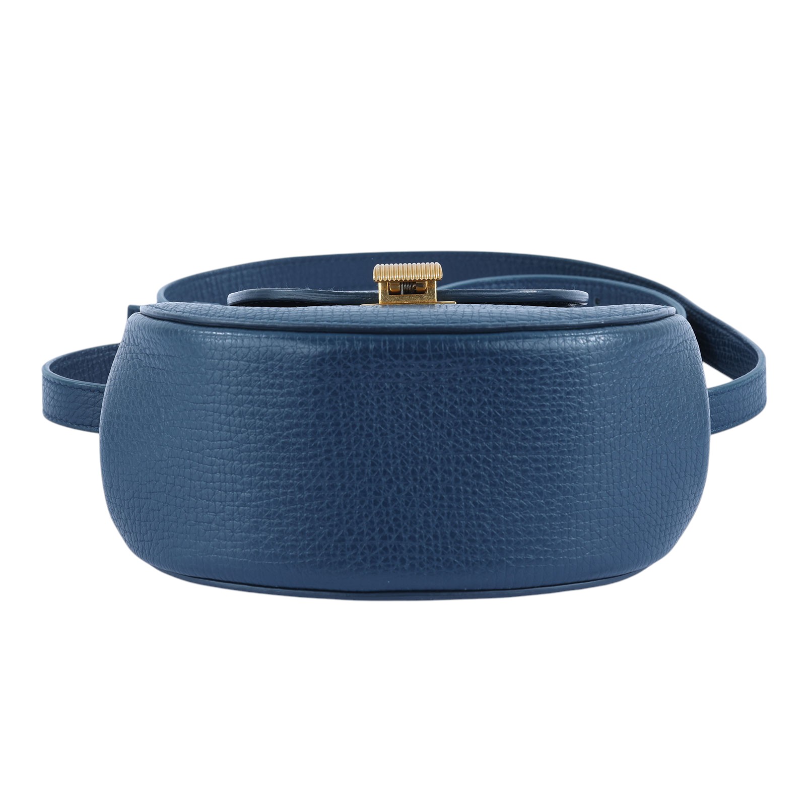 寶緹嘉 BOTTEGA VENETA Belt Bag 腰包 576643 藍綠小豬包 防塵袋