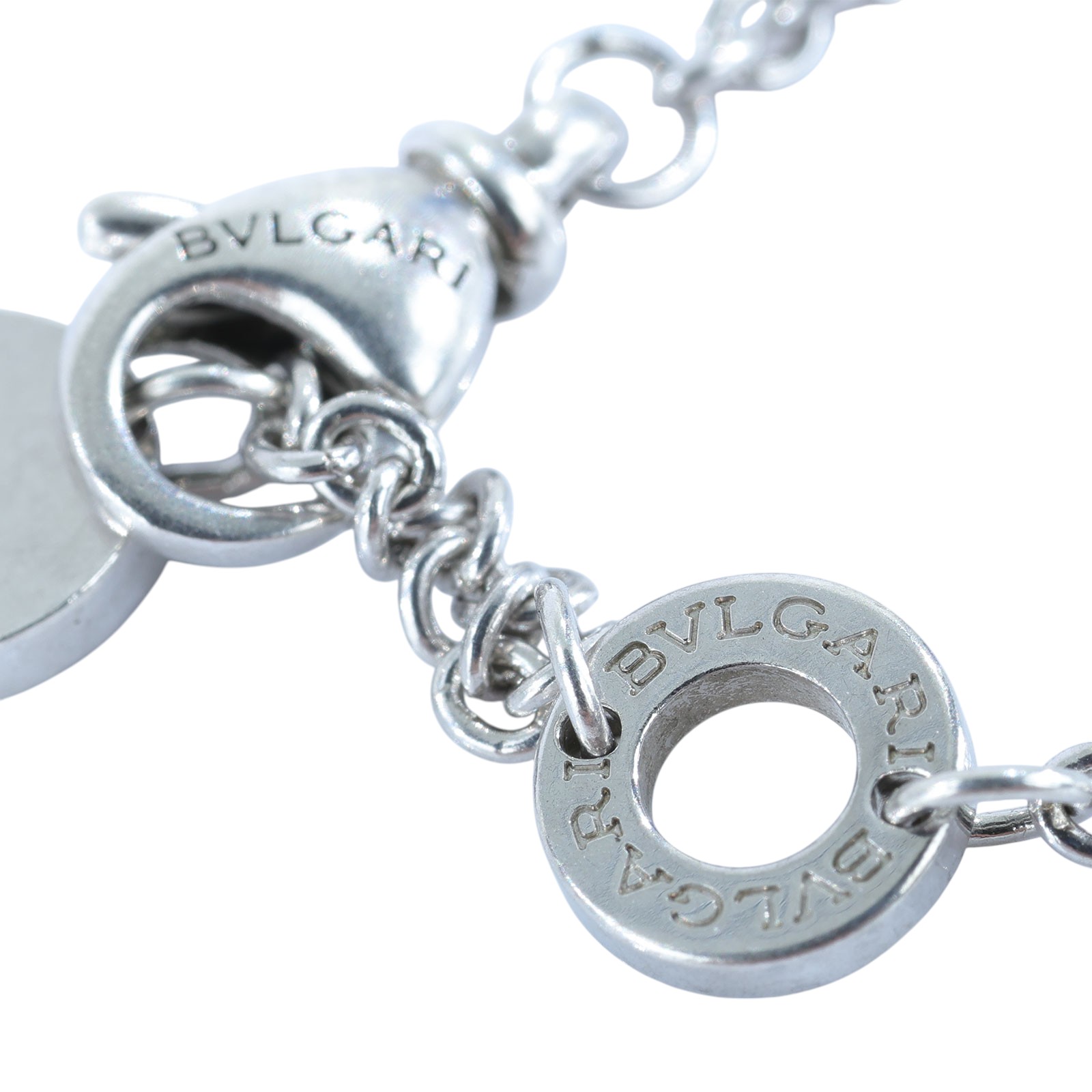 寶格麗 BVLGARI B.zero1 Save the Children 項鏈 349634 黑銀陶瓷Save the Children項鍊 保書