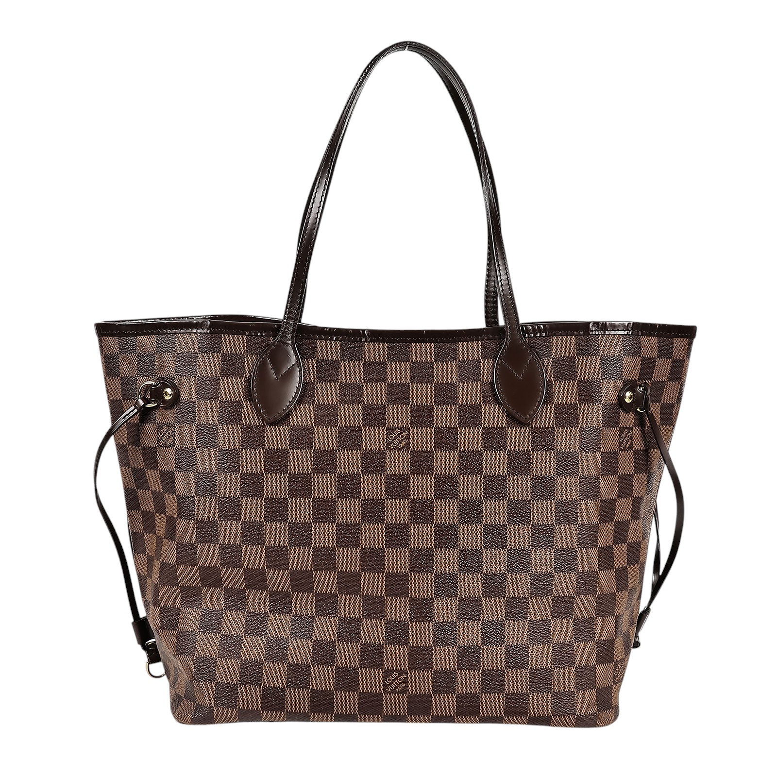 路易威登 LOUIS VUITTON 棕棋盤 Neverfull MM 托特包 N41358 咖棋盤格NEVERFULL MM 無附屬品