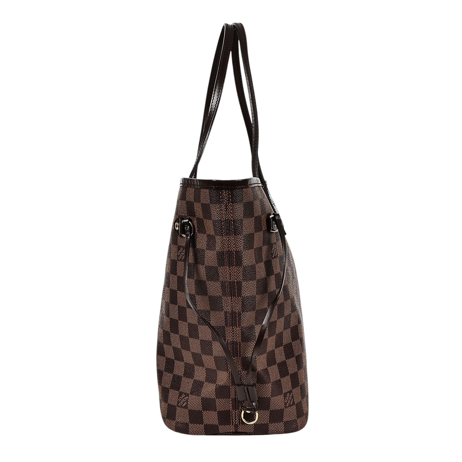 路易威登 LOUIS VUITTON 棕棋盤 Neverfull MM 托特包 N41358 咖棋盤格NEVERFULL MM 無附屬品