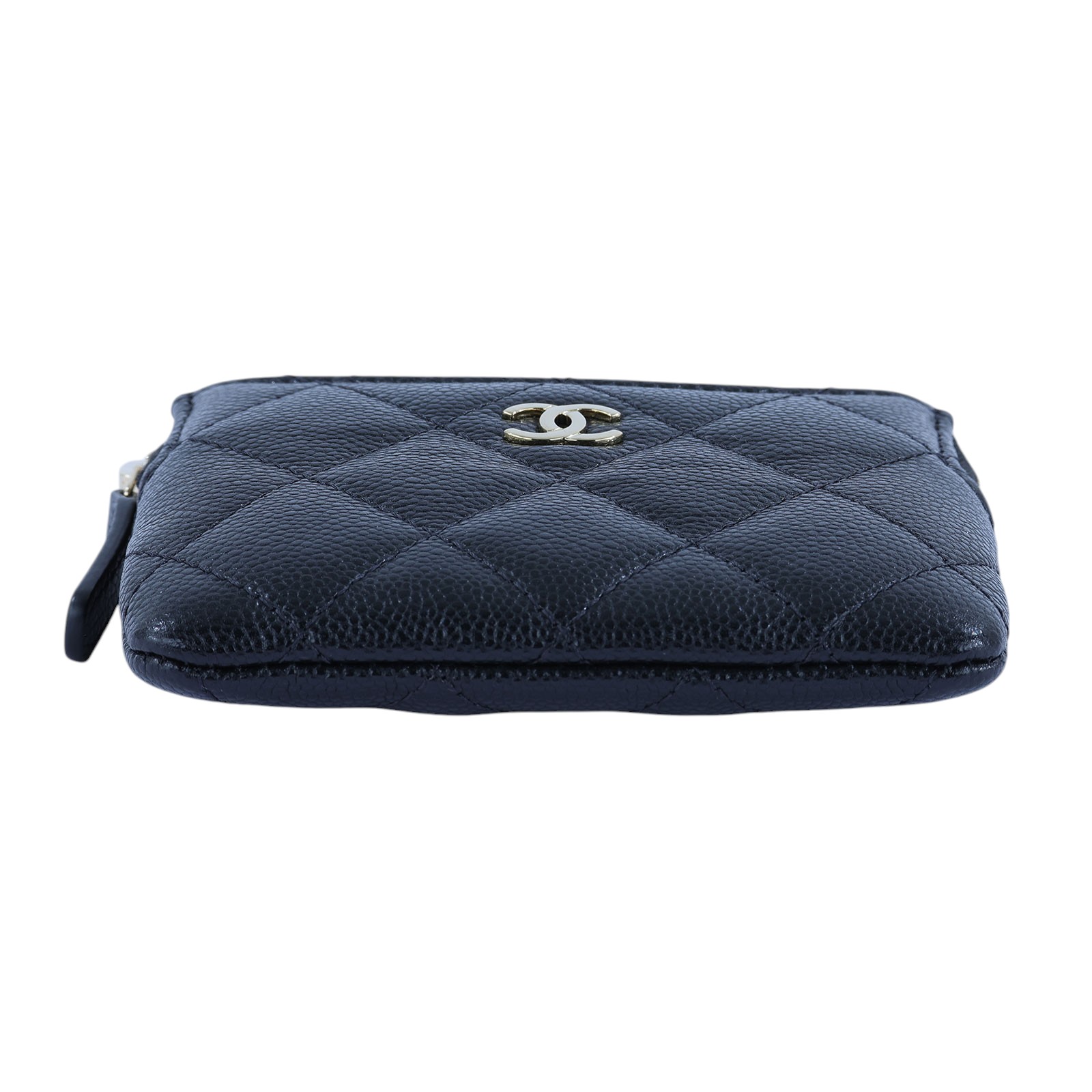 香奈兒 CHANEL C Logo 5卡 拉鍊 零錢包 AP2061  防塵袋/原廠盒子/購買證明