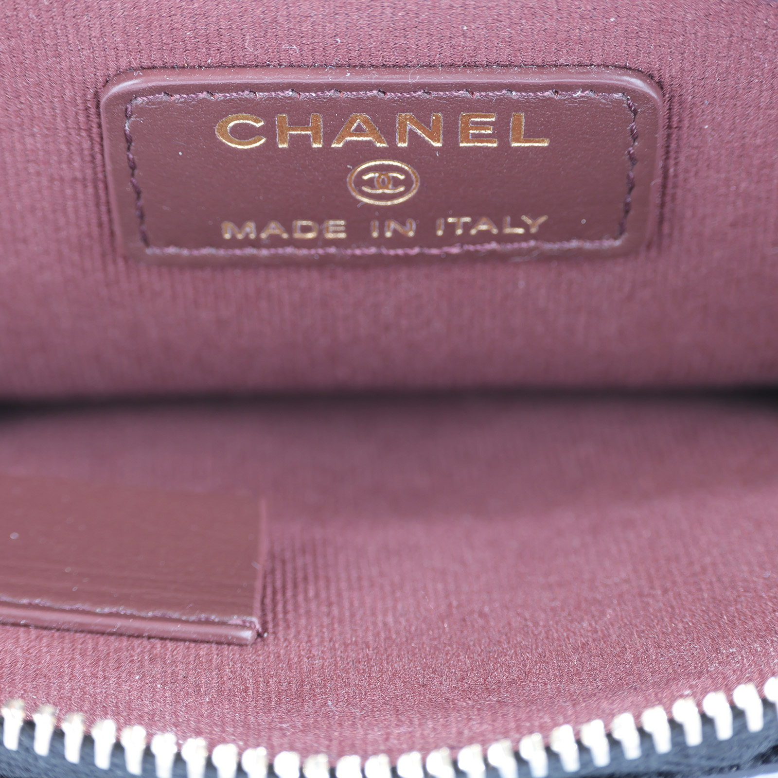 香奈兒 CHANEL C Logo 5卡 拉鍊 零錢包 AP2061  防塵袋/原廠盒子/購買證明
