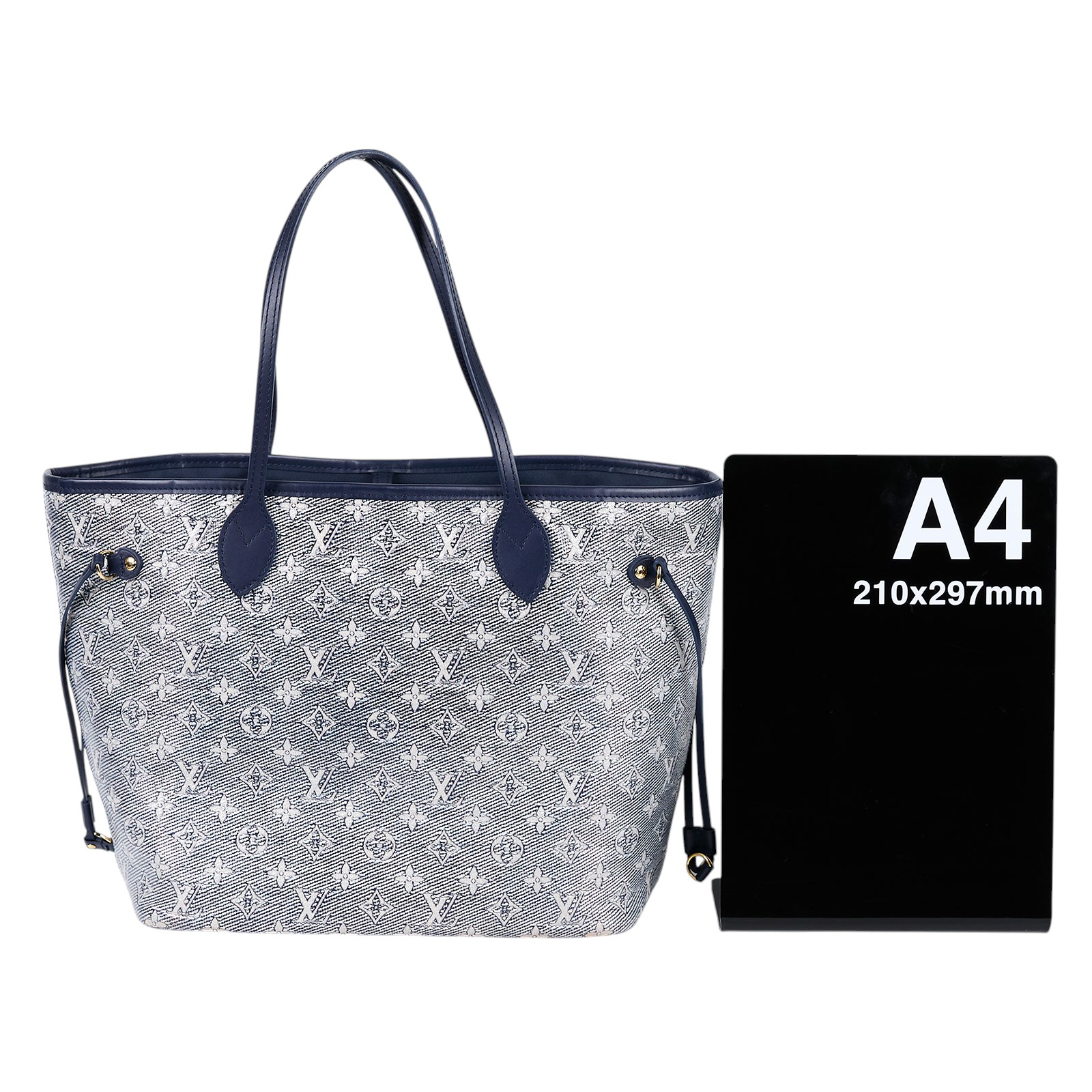 路易威登 LOUIS VUITTON Neverfull MM 托特包 M22921 晶片款 海軍藍Neverfull MM 防塵袋