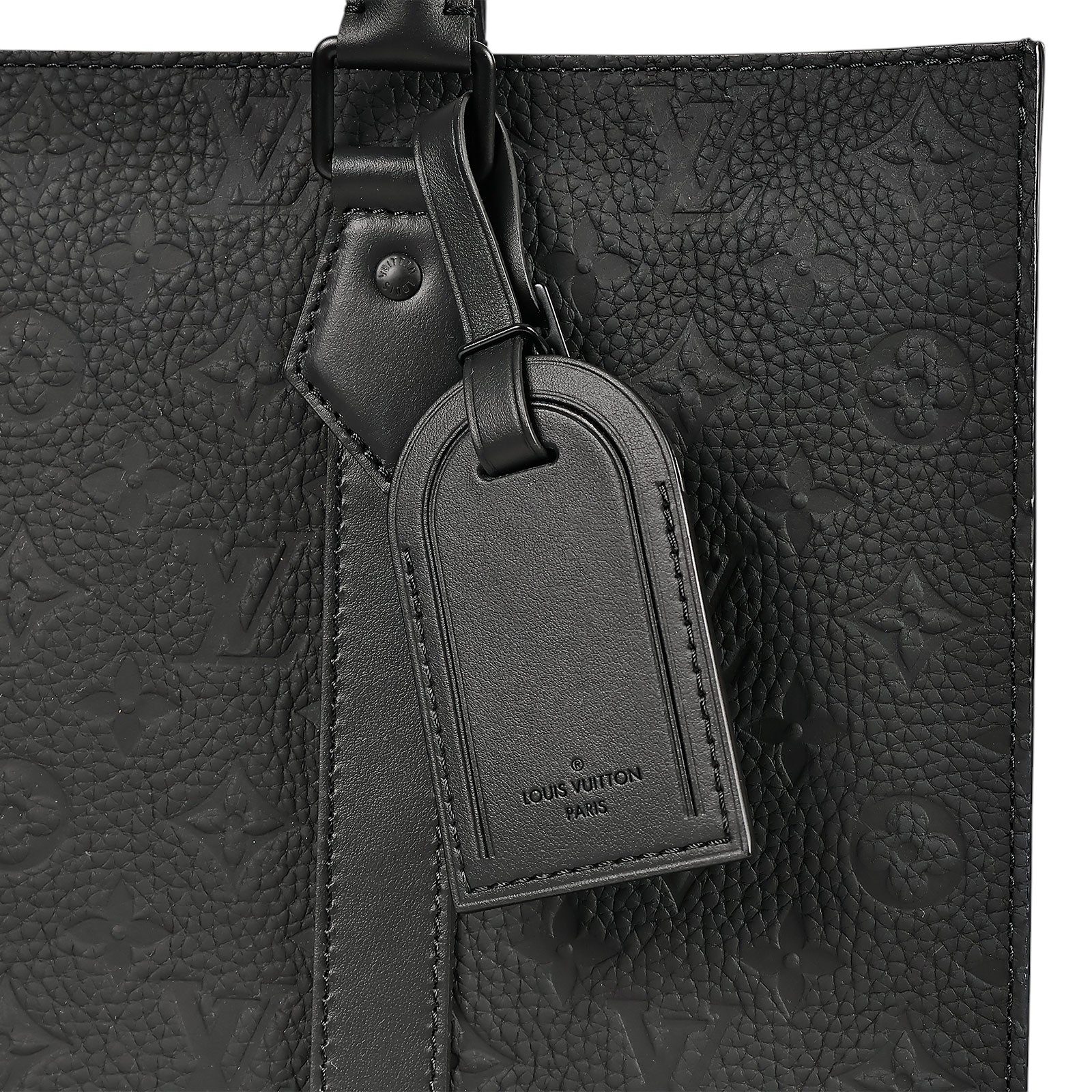 路易威登 LOUIS VUITTON Sac Plat Cross 手提 公事包 M59960 晶片款 黑原花壓印SAC PLAT CROSS手提斜背包 防塵袋