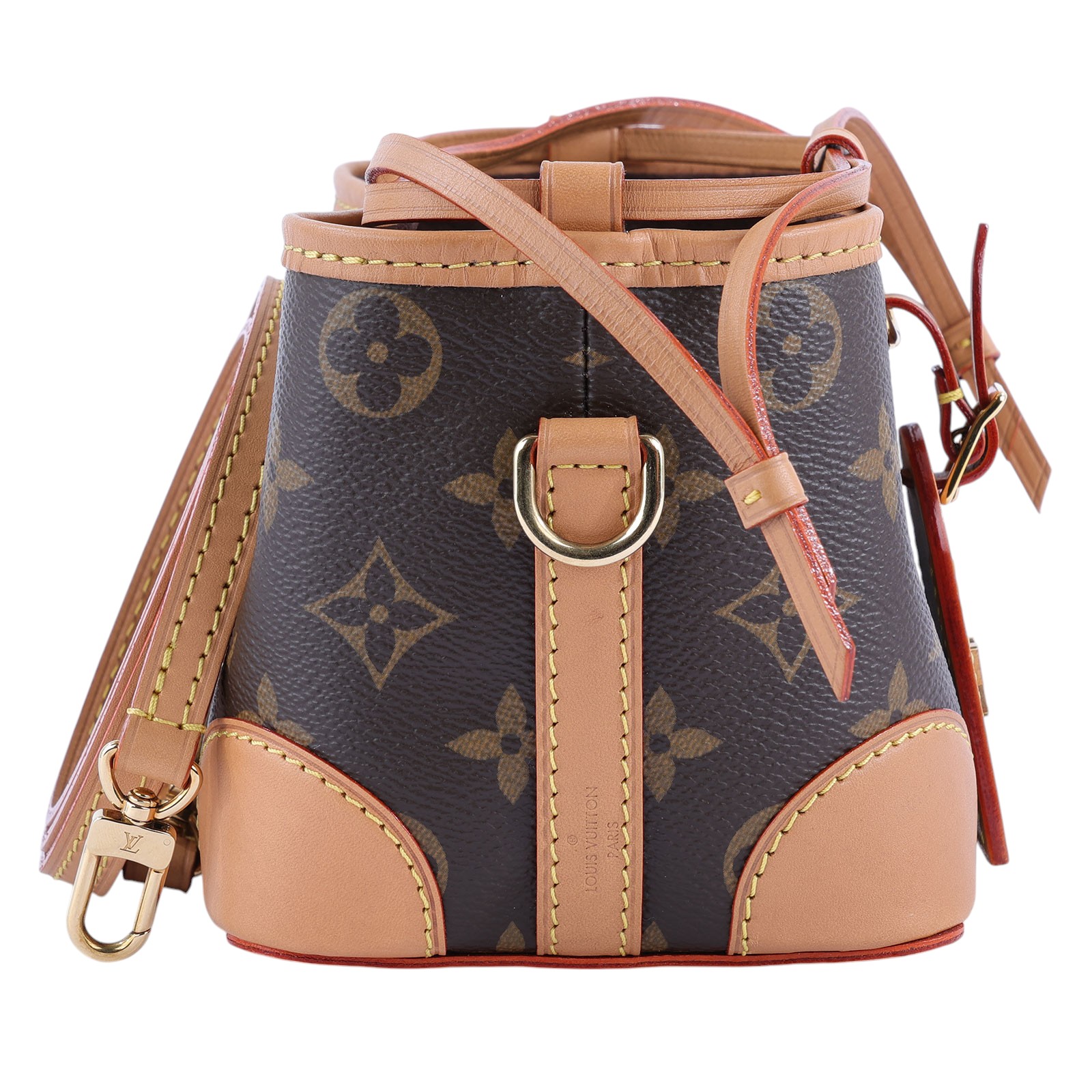 路易威登 LOUIS VUITTON Noé Purse 束口水桶包 M57099 棕原花NOE PURSE迷你水桶包 無附屬品