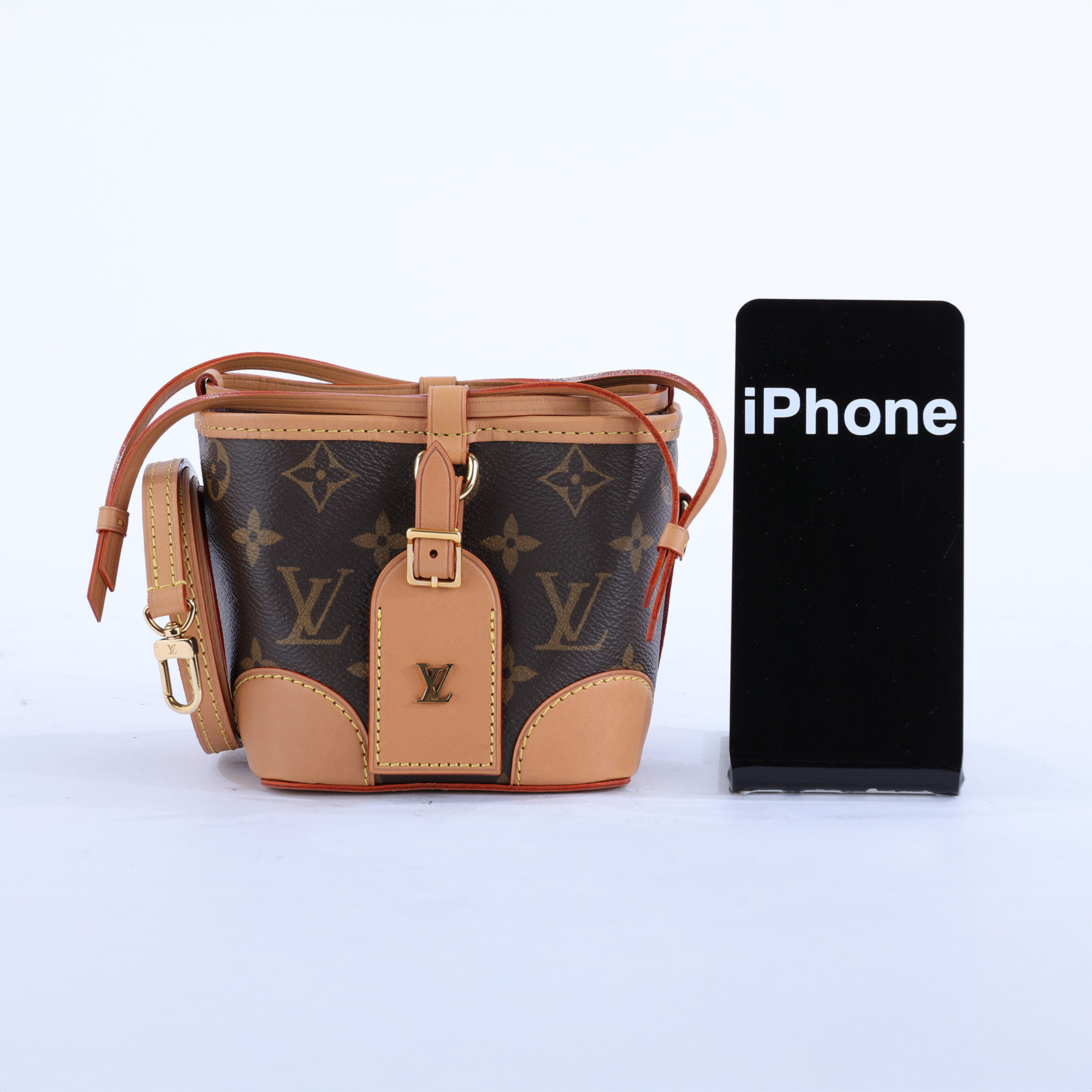 路易威登 LOUIS VUITTON Noé Purse 束口水桶包 M57099 棕原花NOE PURSE迷你水桶包 無附屬品