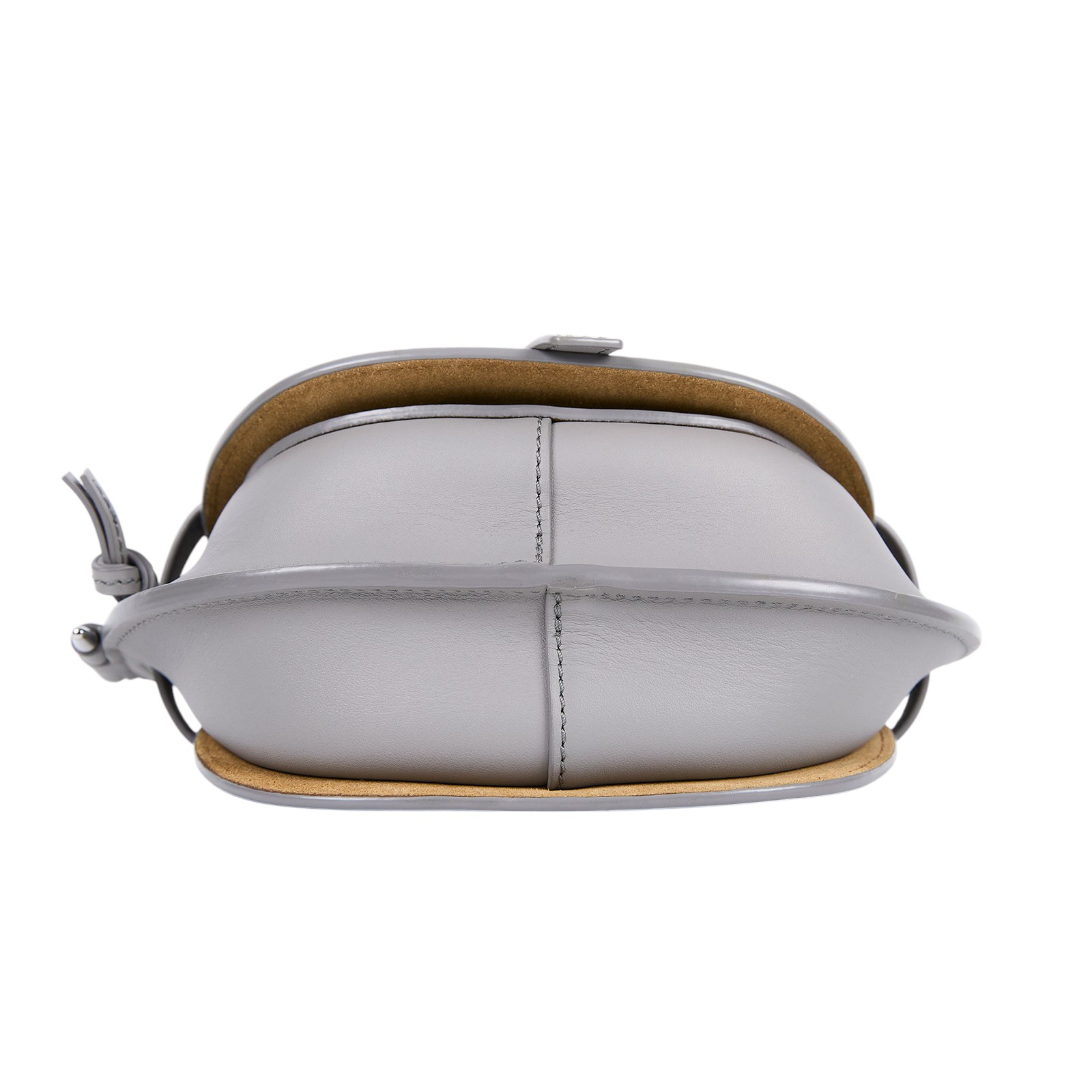 羅意威 LOEWE Mini Gate Dual bag 迷你 小牛皮 肩背包 帆布背帶  灰色GATE MINI 原廠盒子/防塵袋/購買證明