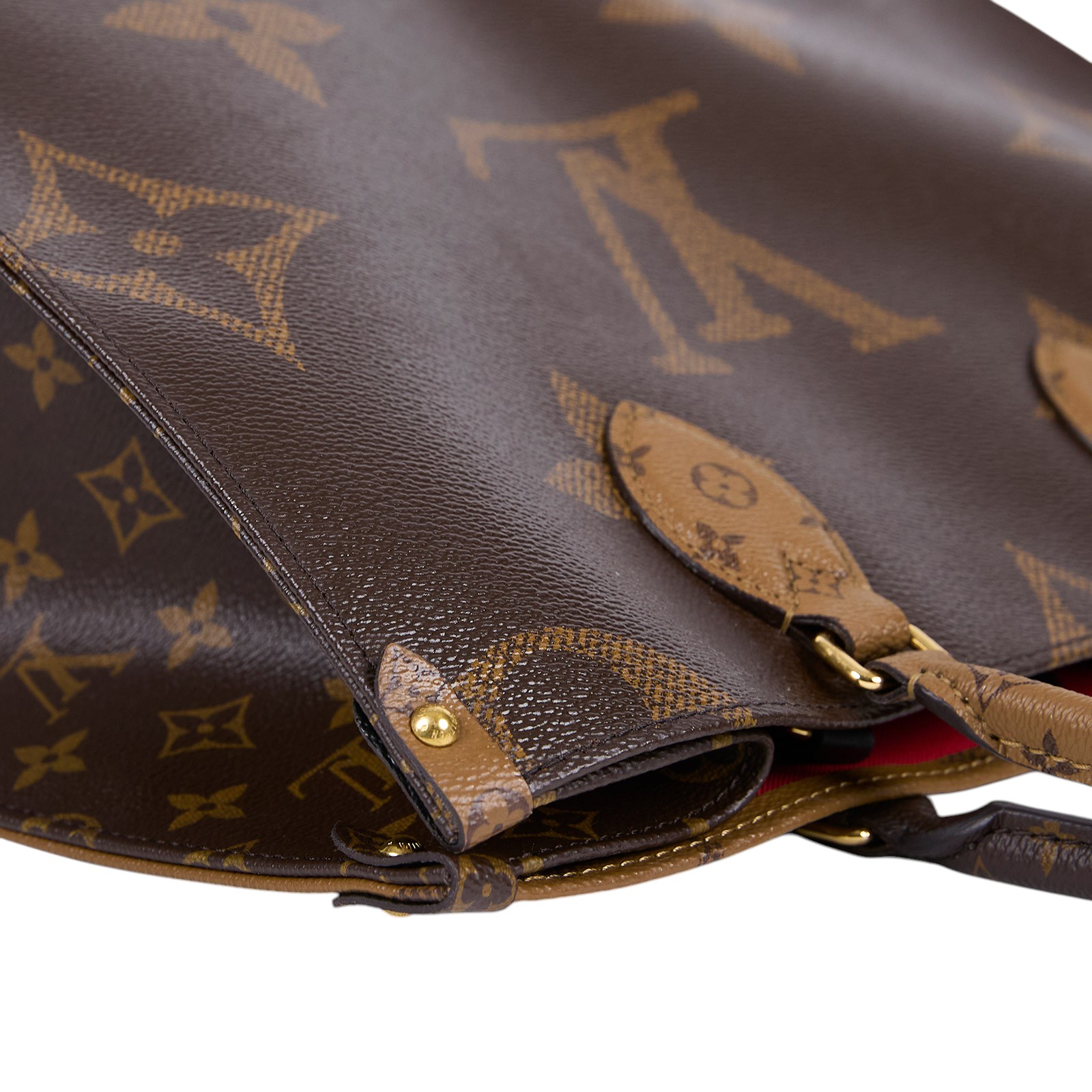 路易威登 LOUIS VUITTON OnTheGo MM 經典帆布 手提 肩背包 M45321 晶片款 棕原花Onthego MM 原廠盒子/防塵袋