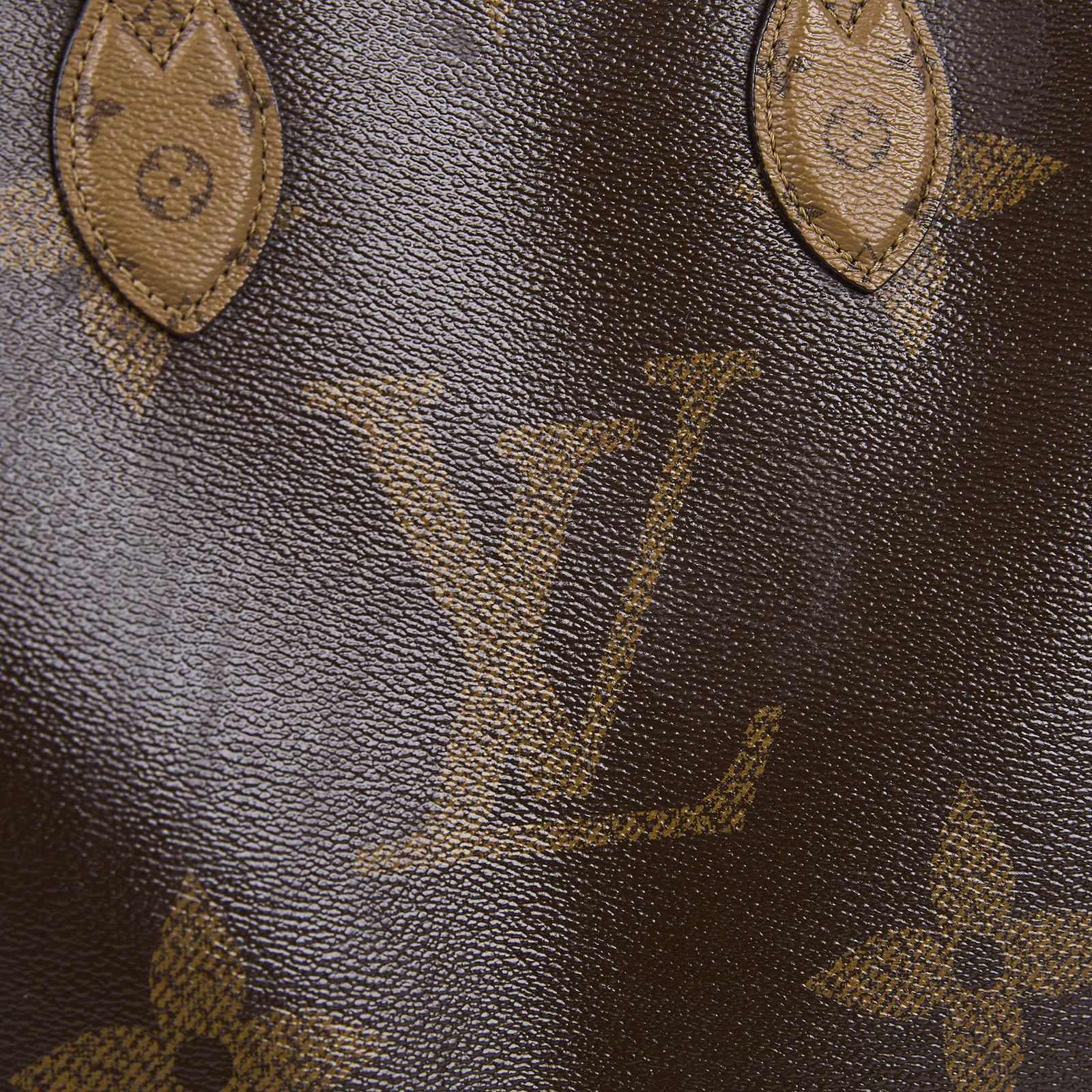 路易威登 LOUIS VUITTON OnTheGo MM 經典帆布 手提 肩背包 M45321 晶片款 棕原花Onthego MM 原廠盒子/防塵袋